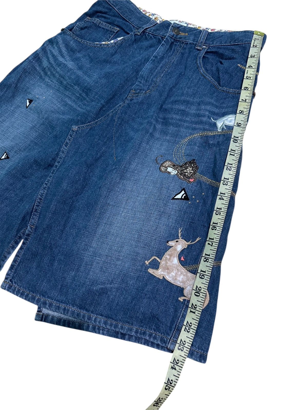 Tsumori Chisato Tsumori Chisato By Issey Miyake Denim Skirt Size 29" - 7 Thumbnail