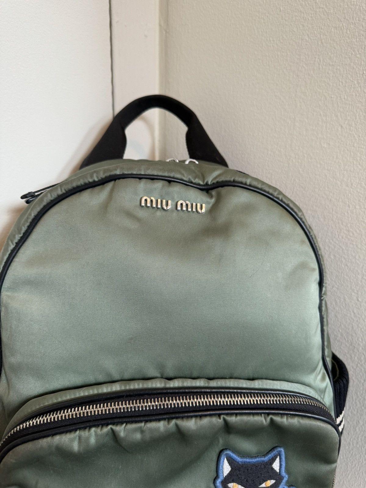 Miu Miu Miu Miu Cat Backpack Size ONE SIZE - 3 Thumbnail