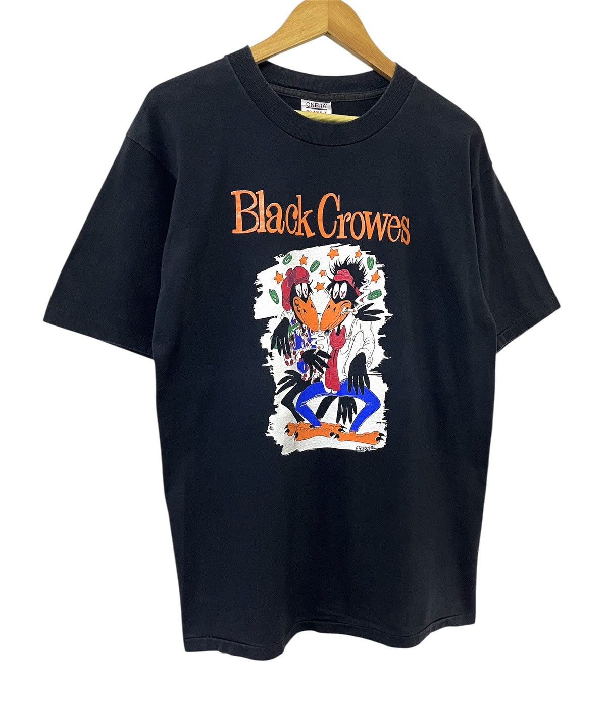 Band Tees VINTAGE 90s BLACK CROWES SHAKE YOUR MONEY MAKER BAND TSHIRT Size US XL / EU 56 / 4 - 2 Thumbnail
