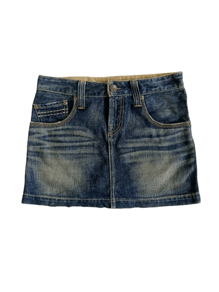 Levi's Vintage Clothing Levi Strauss & Co Denim Skirt Buckle Back Size 31" - 1 Thumbnail