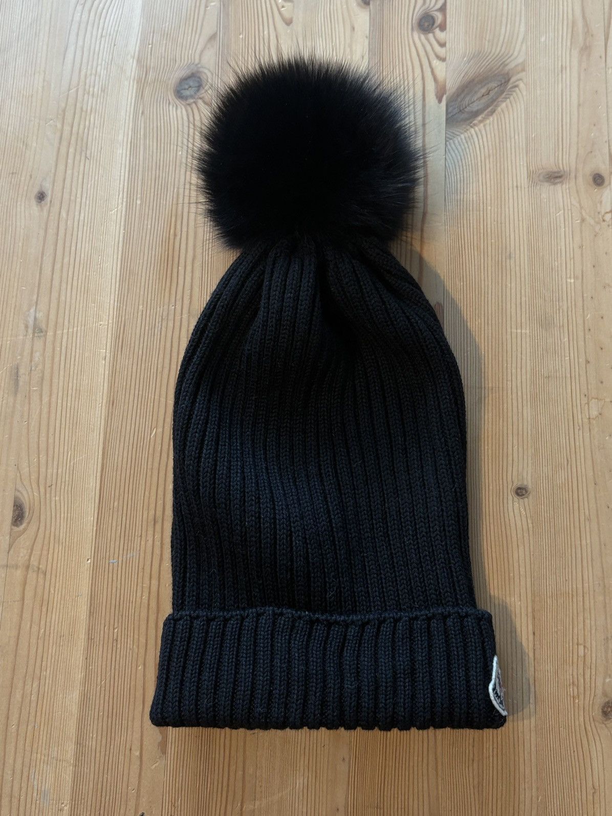 Moncler Moncler Pom Pom Berretto Womens Beanie Size ONE SIZE - 3 Thumbnail