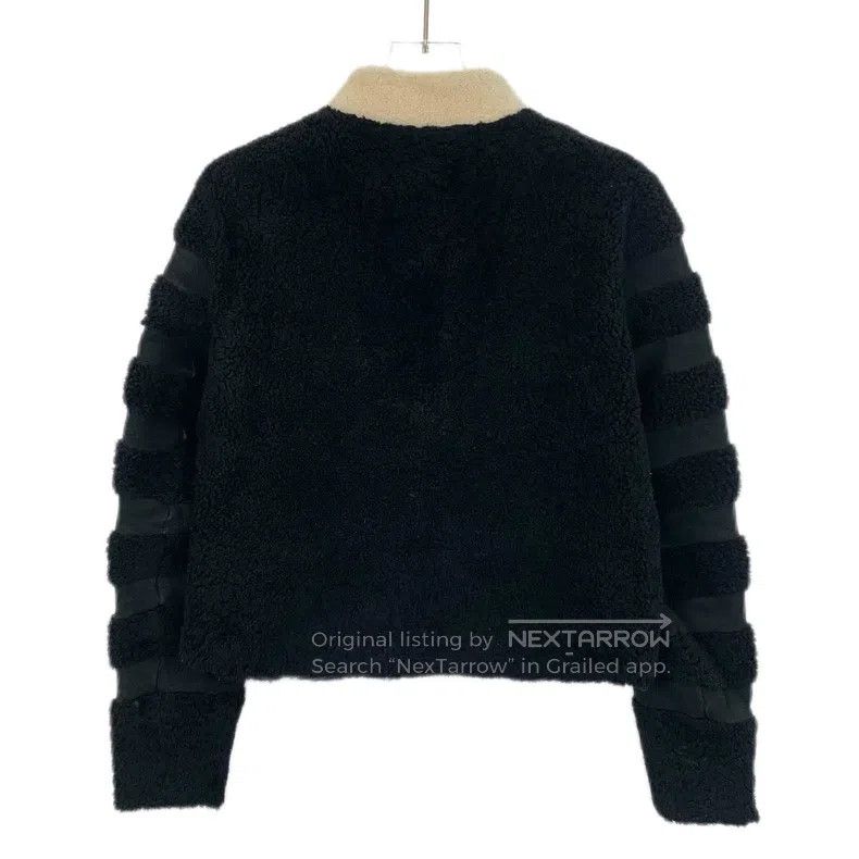Fendi Fendi Black little monster fur-lined zip-up jacket Size XS / US 0-2 / IT 36-38 - 2 Thumbnail