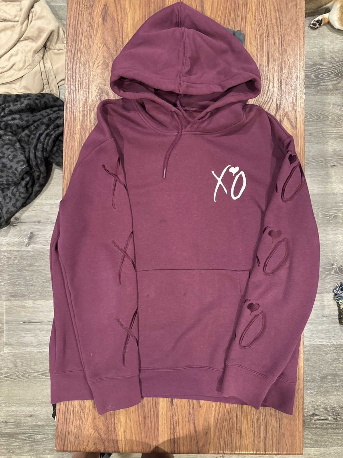 H&m x the weeknd hoodie best sale