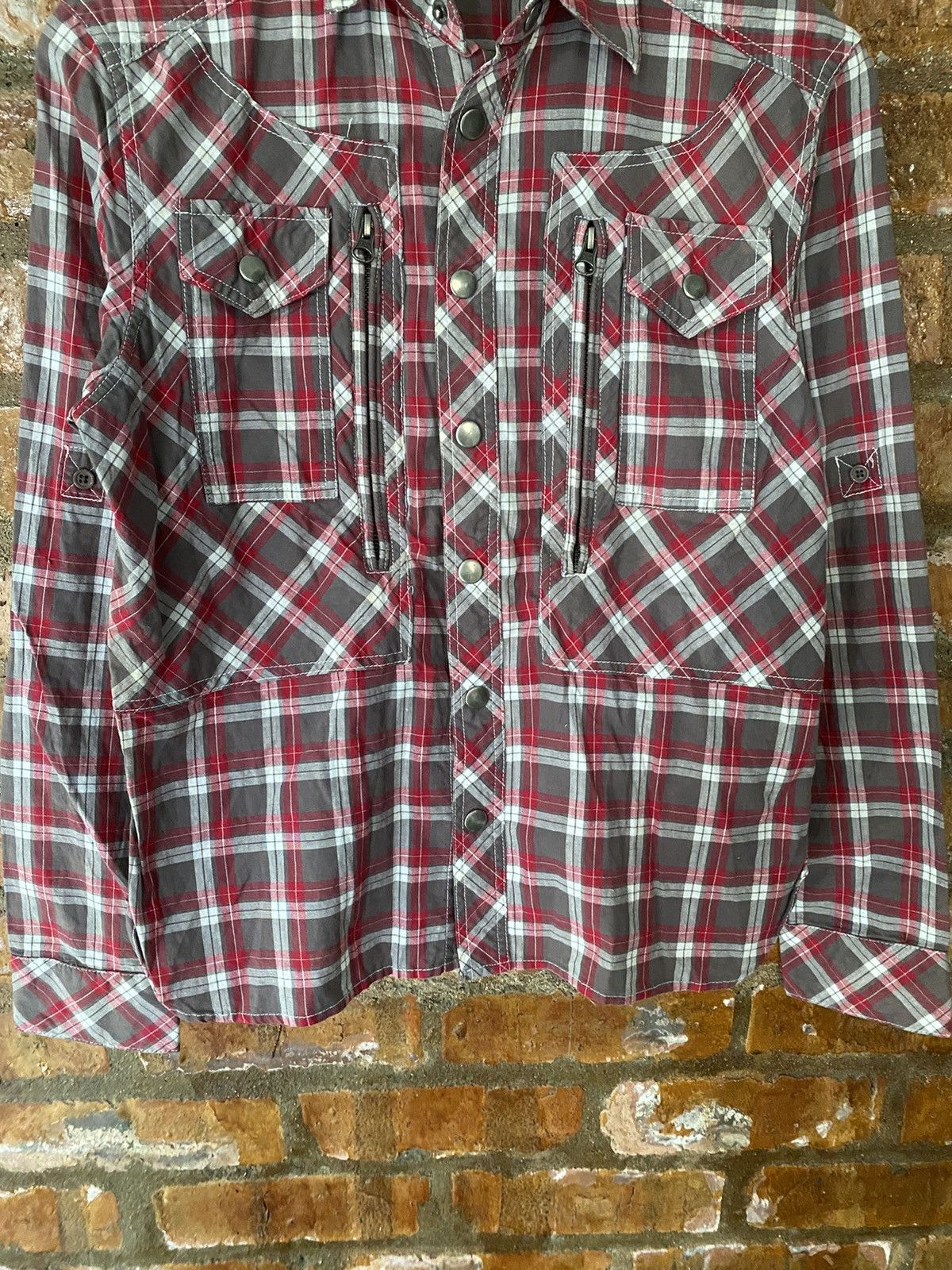 General Research × Japanese Brand × PPFM 2000s PPFM Multi pocket bondage shirt Size US S / EU 44-46 / 1 - 4 Thumbnail