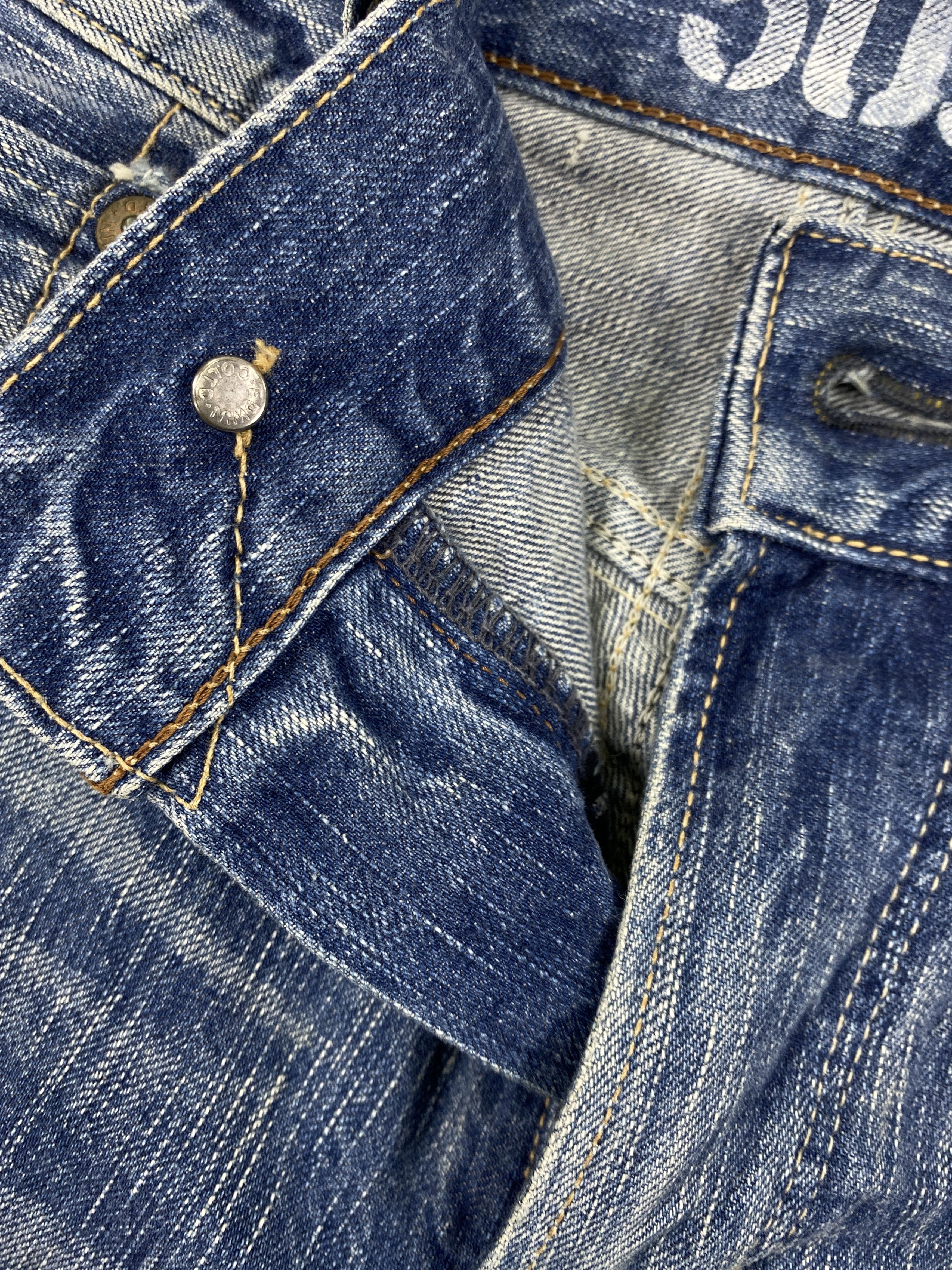 Edwin Mud Wash Vintage Edwin 503 Flare Denim 34x30.5-JN3506 Size US 34 / EU 50 - 7 Thumbnail
