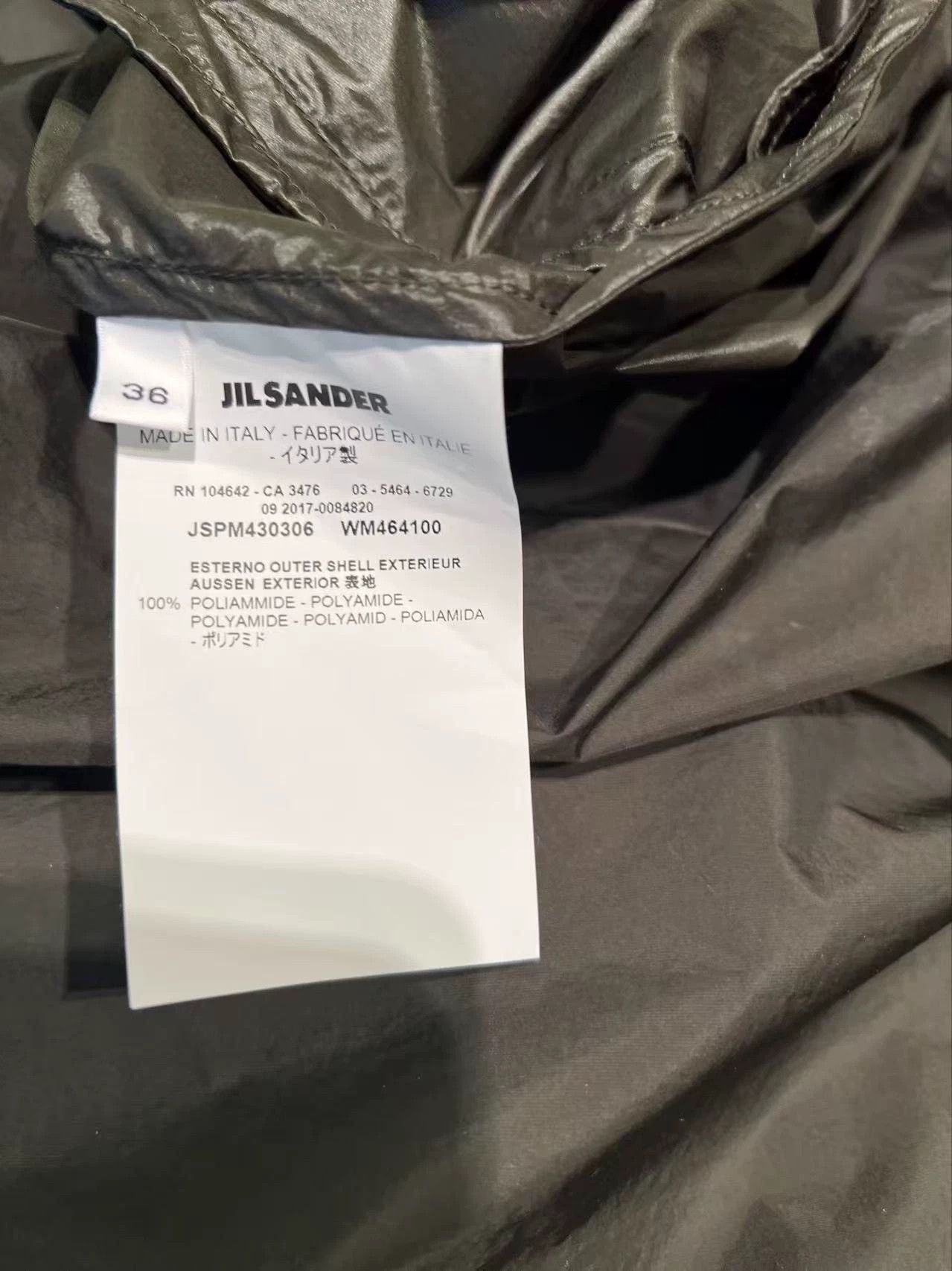 Jil Sander Jilsander Swamp Green Tailored Coat 36 New Size XS / US 0-2 / IT 36-38 - 9 Thumbnail
