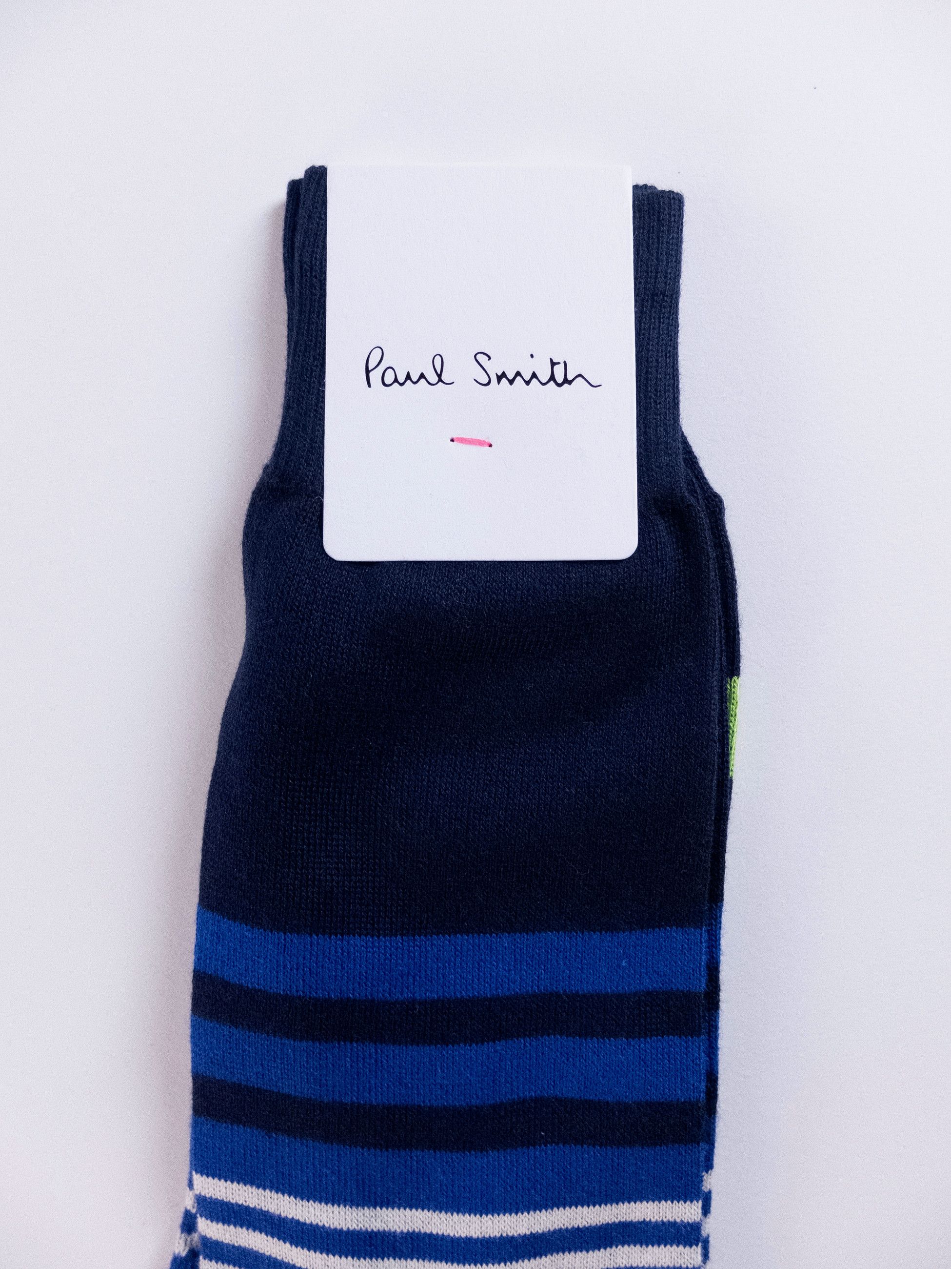 Paul Smith 3 pairs of Paul Smith colorful mid calf cotton blend socks q Size ONE SIZE - 3 Thumbnail