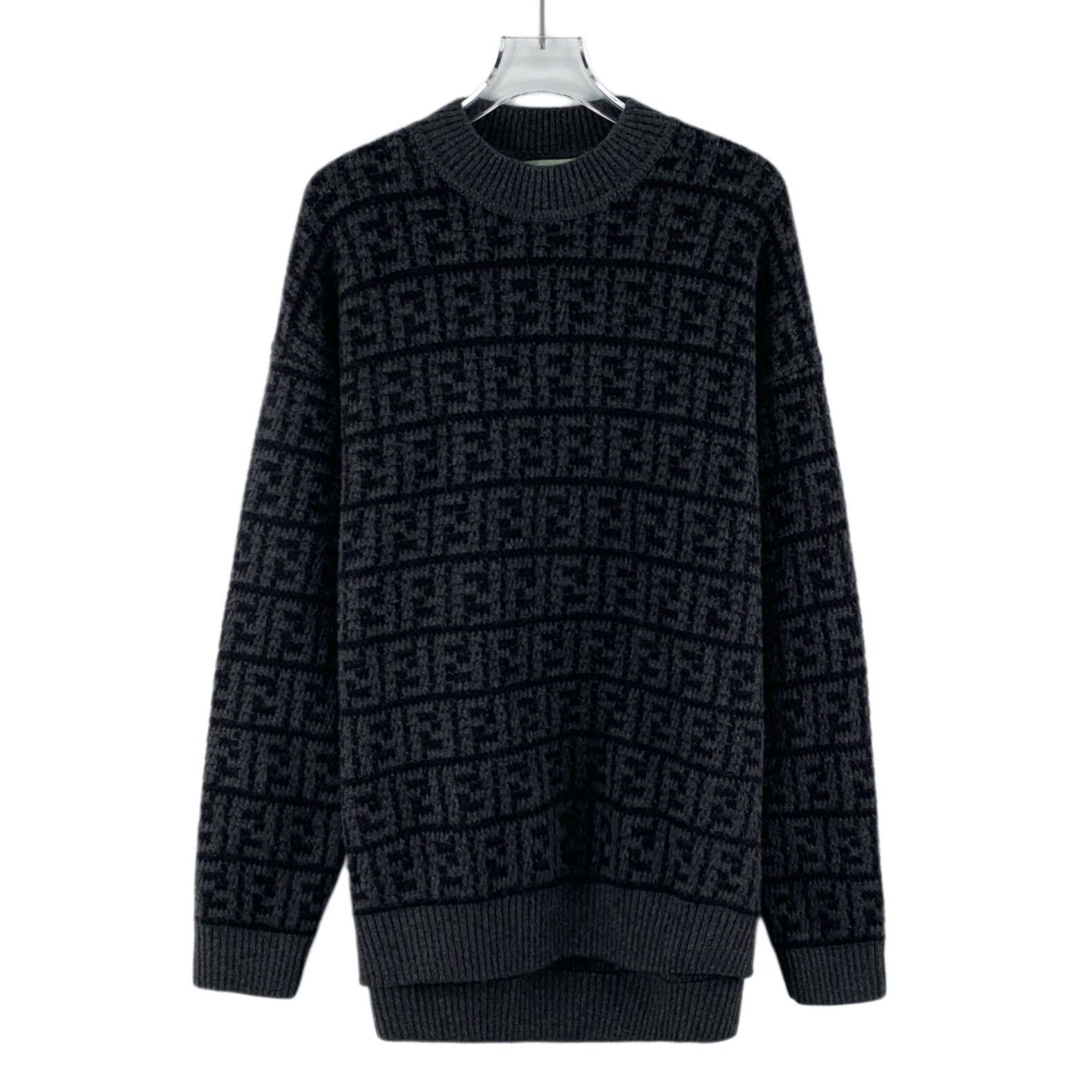 Fendi Fendi Gray Sweater S Men Size US S / EU 44-46 / 1 - 1 Thumbnail