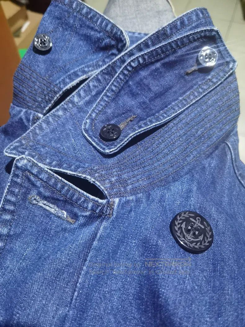 Schott Schott 740 trench coat denim jacket Size US M / EU 48-50 / 2 - 5 Thumbnail