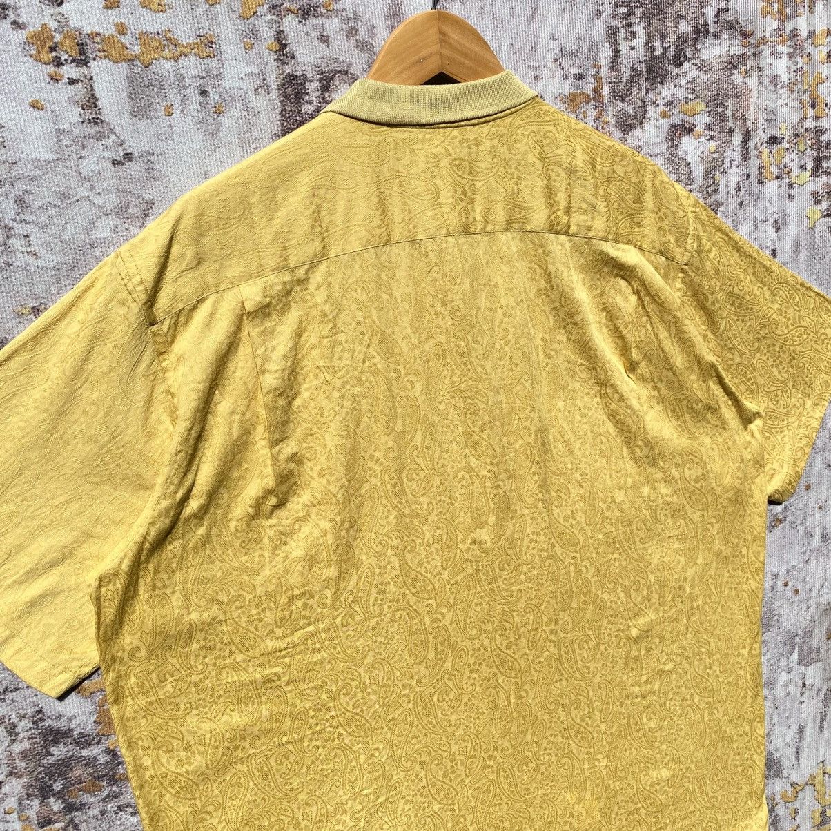 Christian Dior Monsieur Vintage Christian Dior Paisley Shirt Christian Dior Luxury Size US XL / EU 56 / 4 - 6 Thumbnail