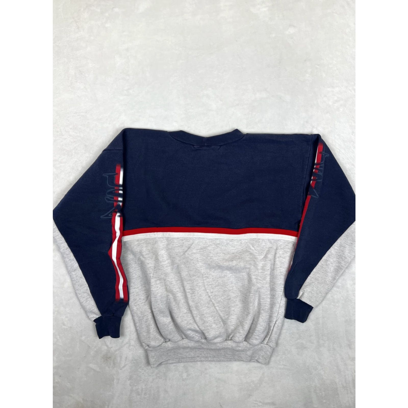 Vintage VINTAGE Artisans Sweatshirt Mens M Blue USA Patriotic Crew Neck Graphic Print 90s Size US M / EU 48-50 / 2 - 7 Thumbnail