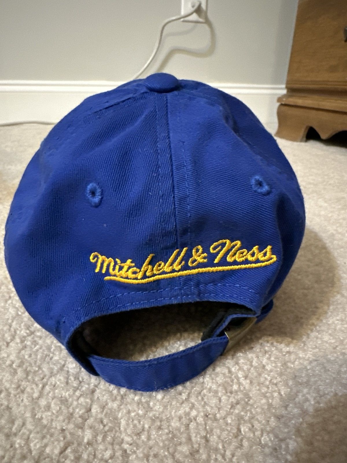 Mitchell & Ness × NBA Golden State Warriors Mitchell & Ness NBA Hat Size ONE SIZE - 3 Thumbnail