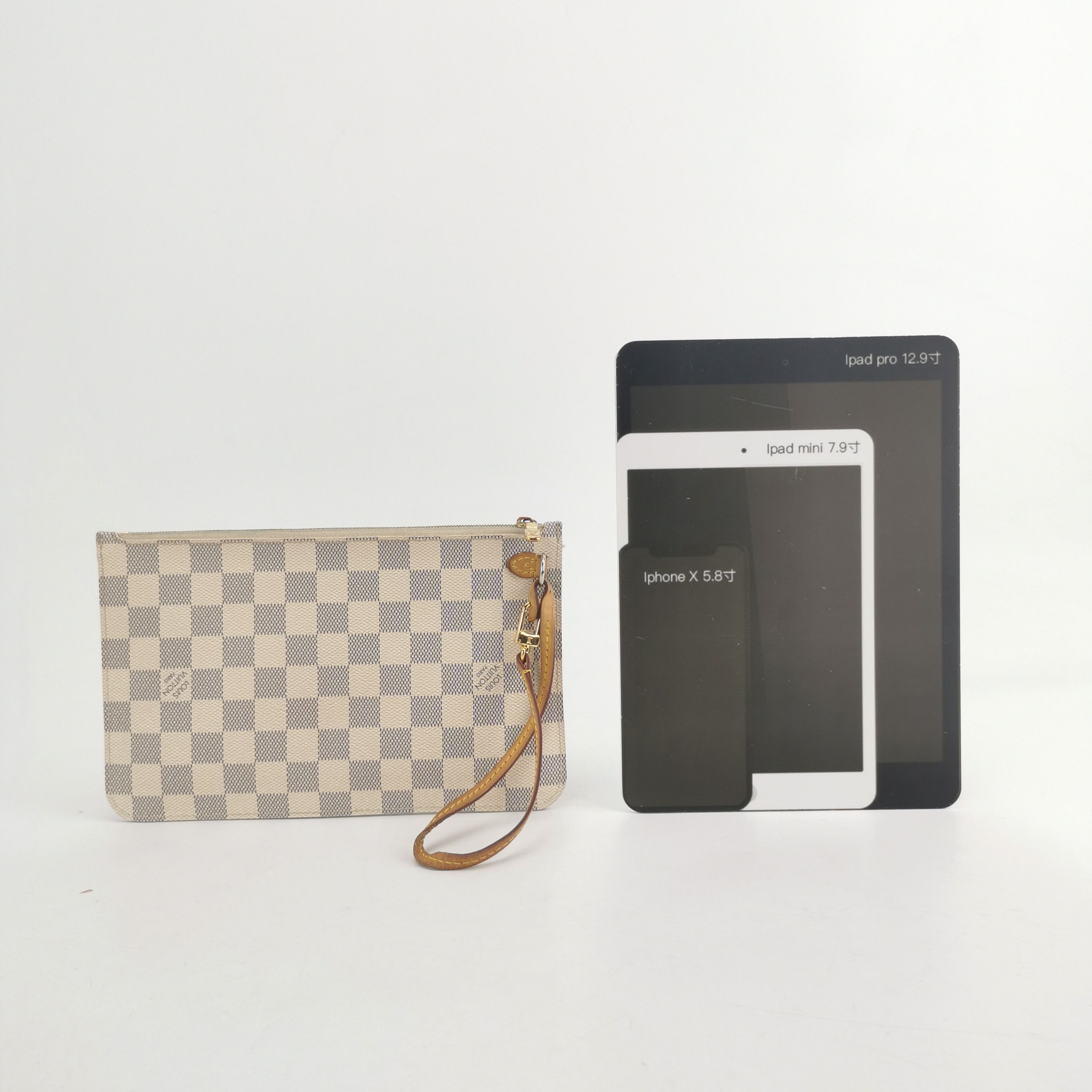 Louis Vuitton Louis Vuitton (LV) Neverfull vegetable tanned leather check Size ONE SIZE - 1 Thumbnail