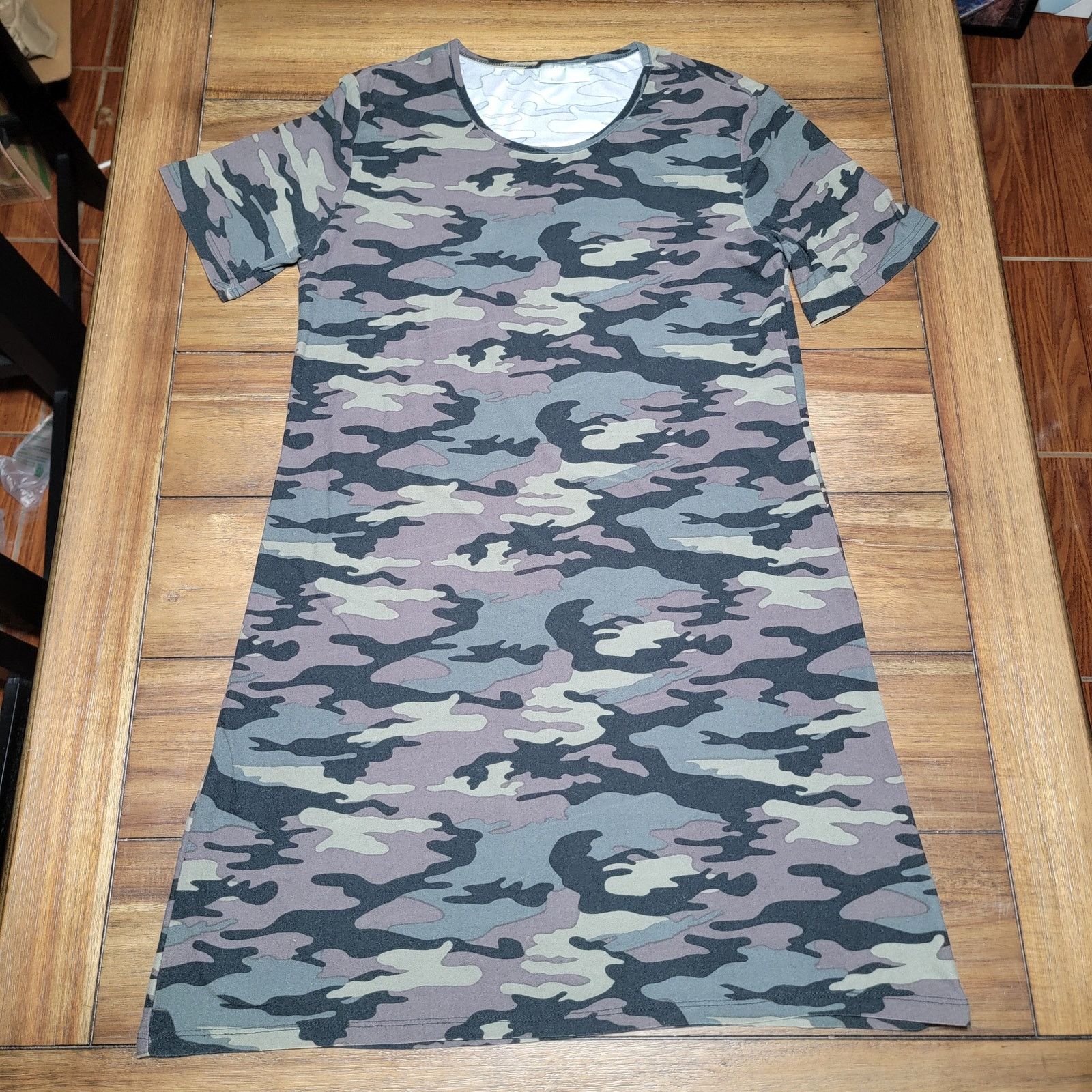 Other Bobbie Brooks Short Sleeve Lightweight Camo Dress-Size Large Size L / US 10 / IT 46 - 1 Thumbnail
