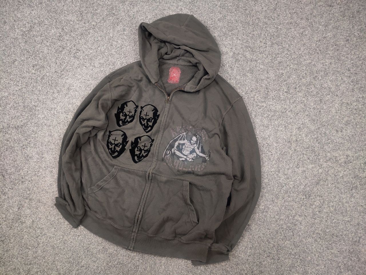 Reckless Scholars Rare Vintage Reckless Scholars University Zip Hoodie LGB Size US M / EU 48-50 / 2 - 4 Thumbnail