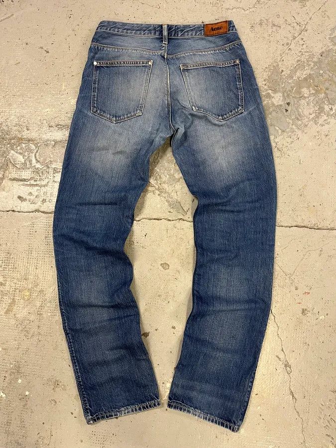 Acne Studios × Vintage Acne Studios Faded Blue Denim Jeans Size US 31 - 5 Thumbnail