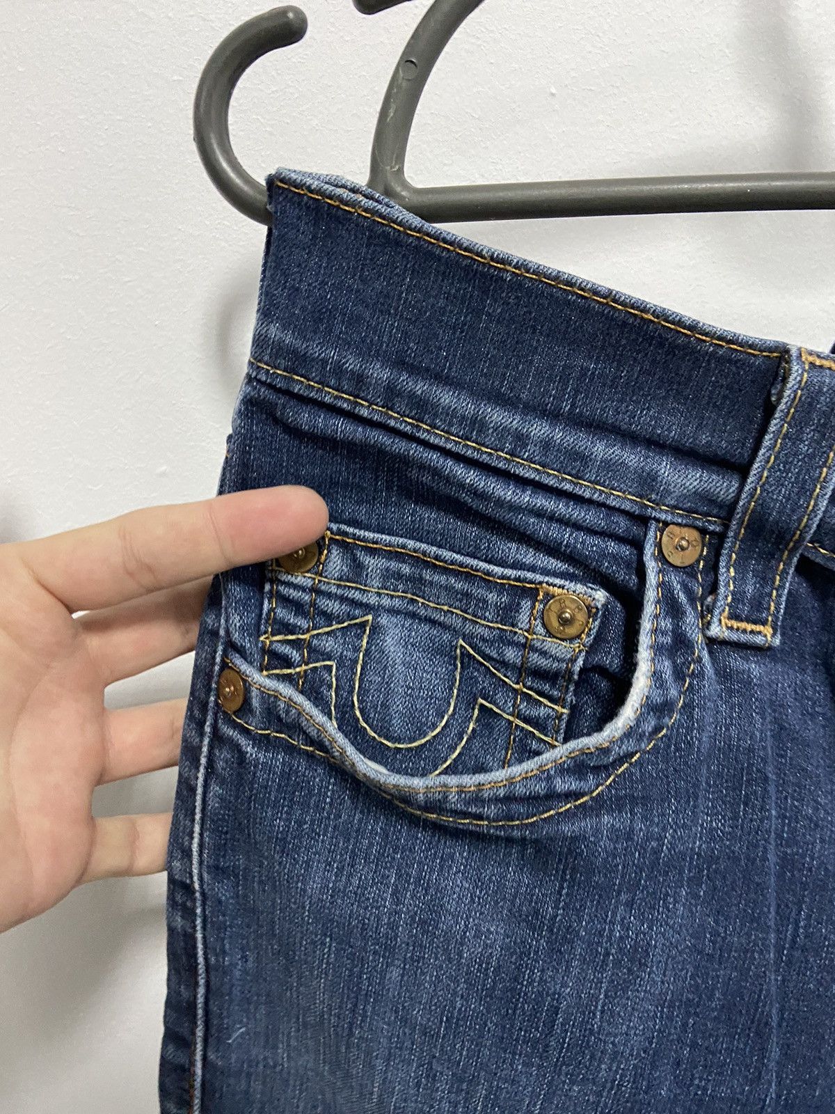 True Religion × Vintage True Religion rocco jeans Pants Selvedge Vintage Y2K Size US 32 / EU 48 - 5 Thumbnail