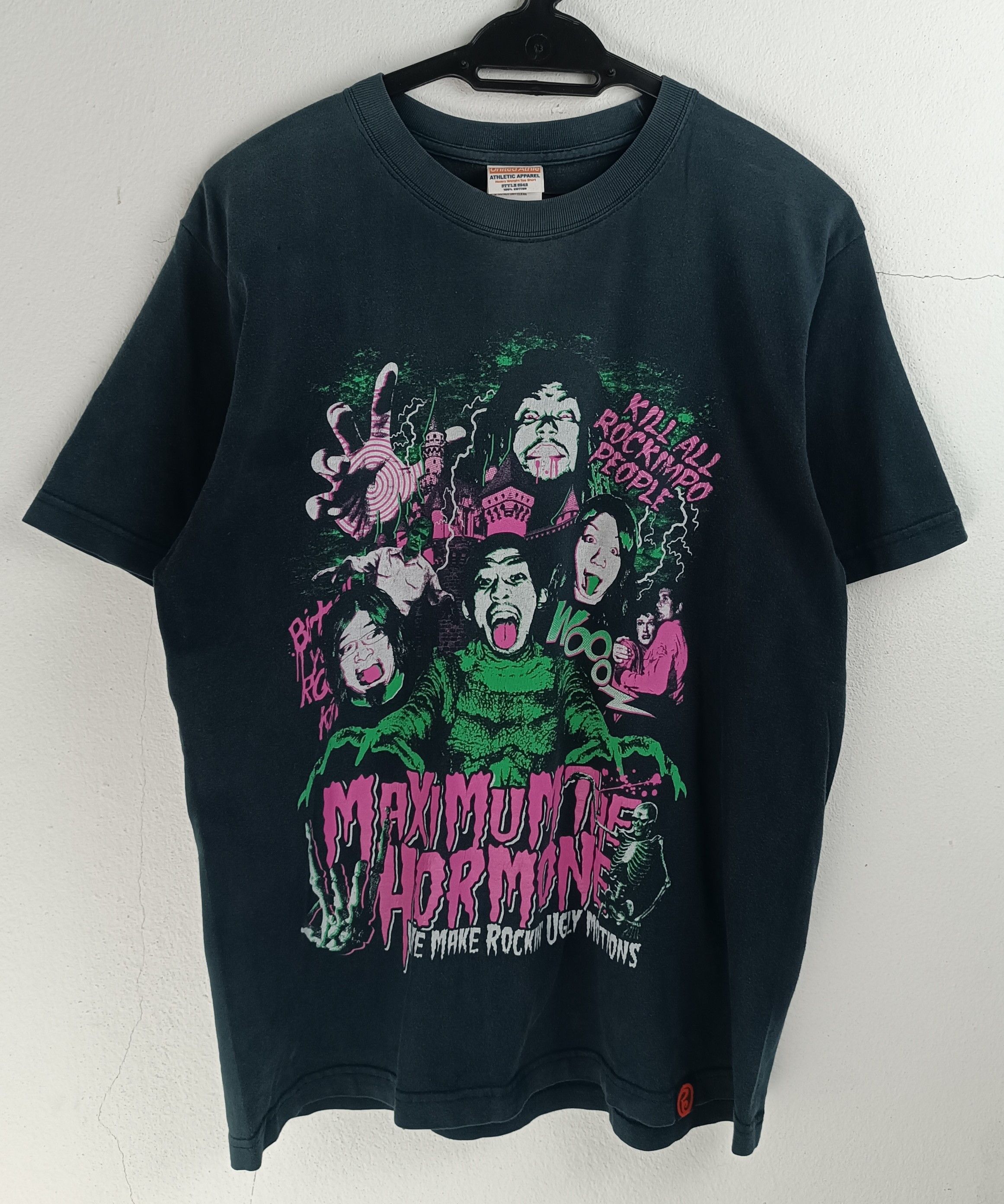 Band Tees VINTAGE Y2K MAXIMUM THE HORMONE METAL HARDCORE VERY RARE Size US M / EU 48-50 / 2 - 3 Thumbnail