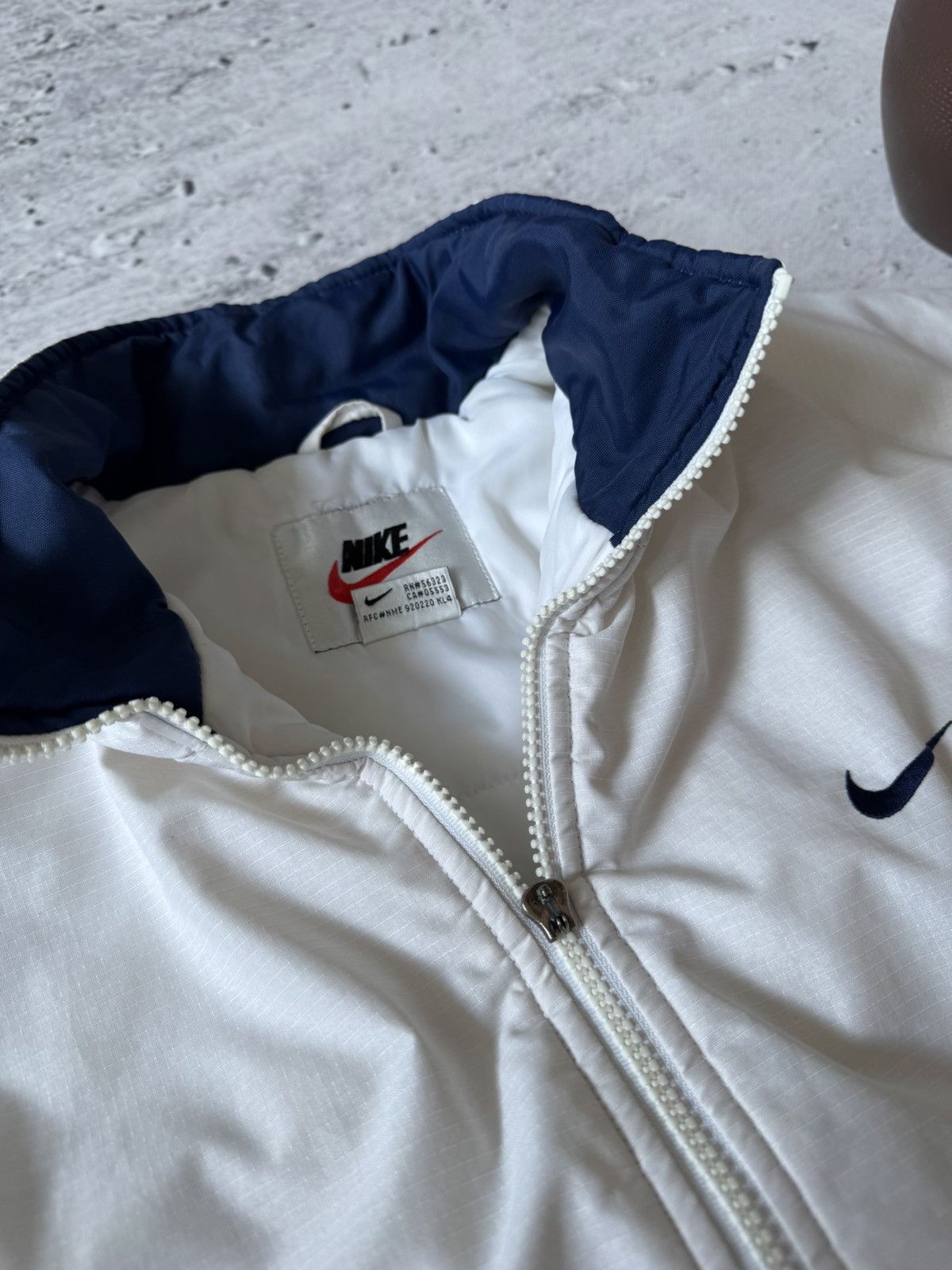 Nike × Vintage NIKE VINTAGE BASIC LOGO OVERSIZE BAGGY LIGHT JACKET Size US M / EU 48-50 / 2 - 7 Thumbnail
