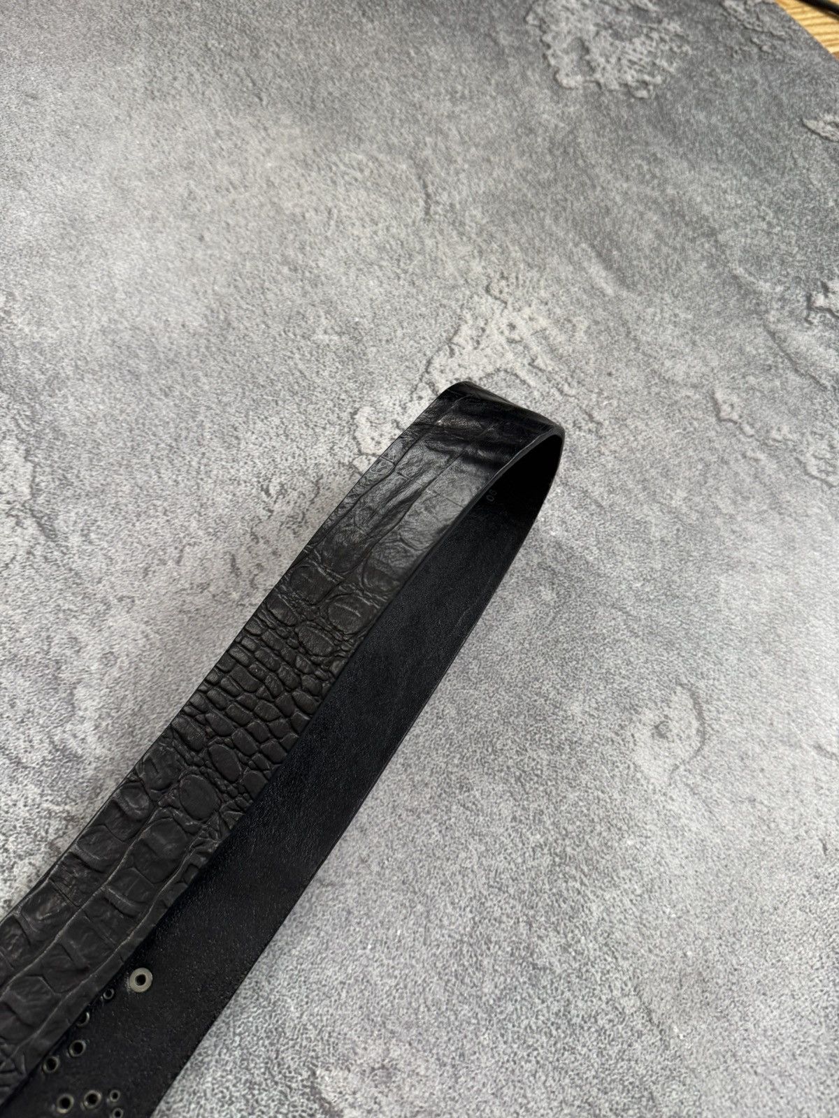 Replay Replay Avantgarde leather belt biker punk gothic L.G.B. Y2K Size ONE SIZE - 10 Thumbnail