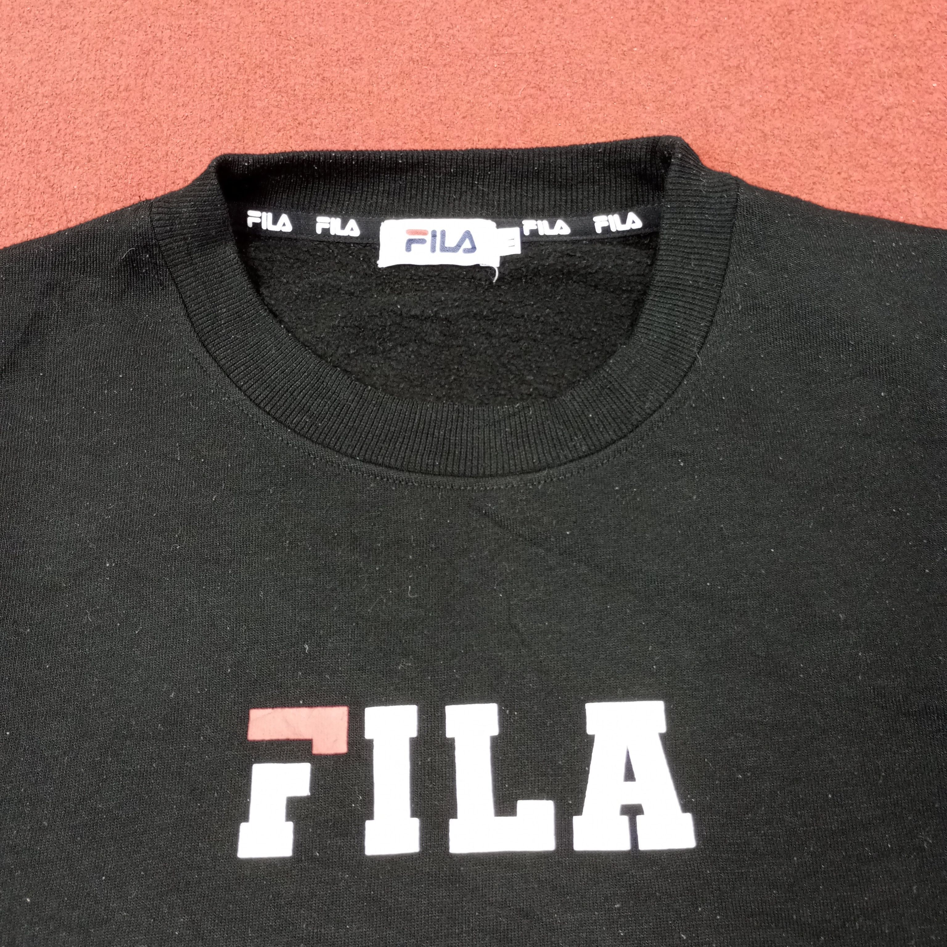 Fila Fila Spellout Design Sweatshirt c247n25 Size US L / EU 52-54 / 3 - 2 Thumbnail