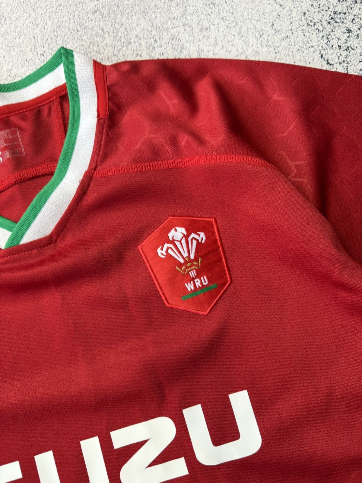 Vintage Wales Rugby Union Home Shirt 2020/2021 - Macron Jersey Red Size US L / EU 52-54 / 3 - 10 Thumbnail