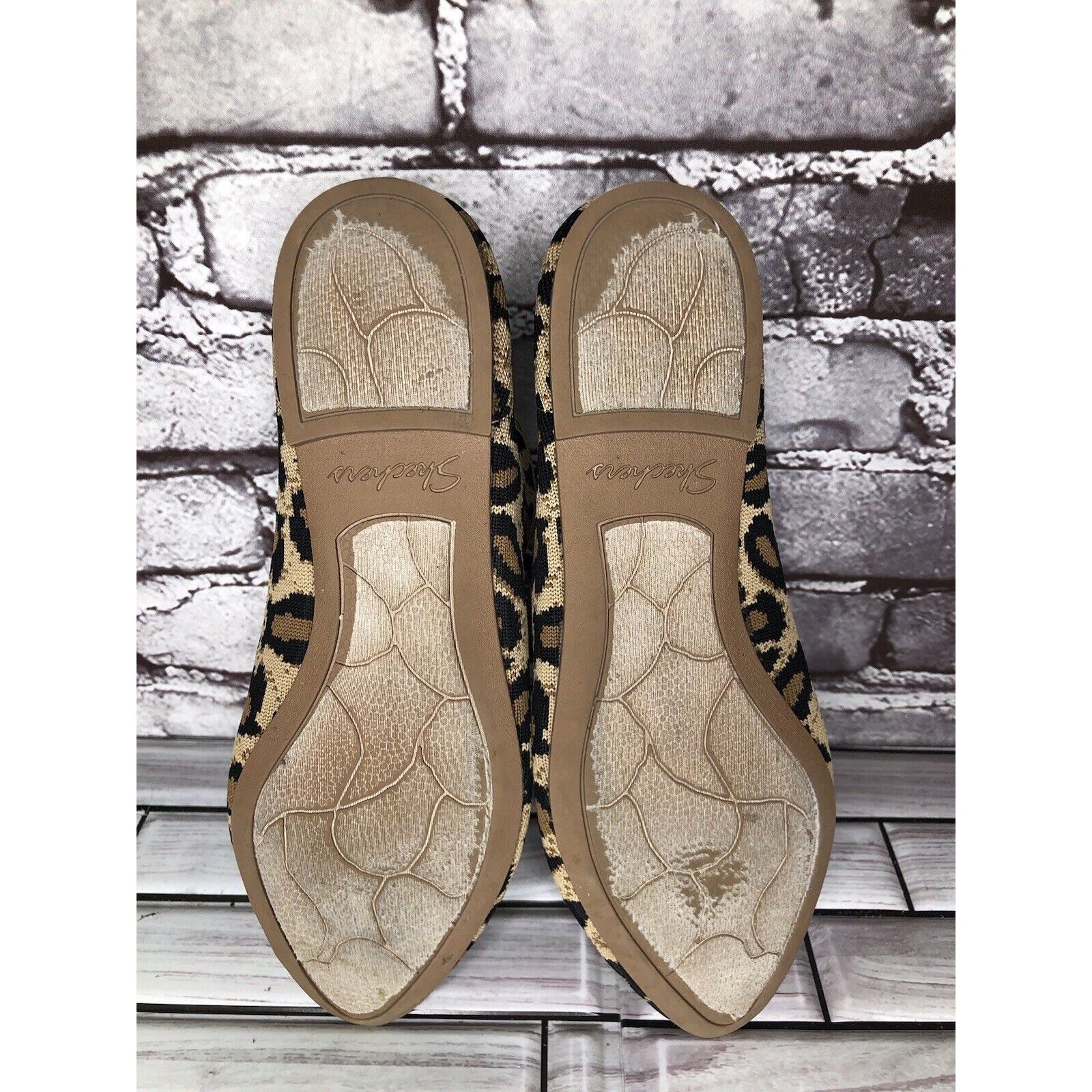 SKECHERS Skechers Air Cooled Memory Foam Leopard Textile Stretch Poin Size US 9 / IT 39 - 11 Thumbnail