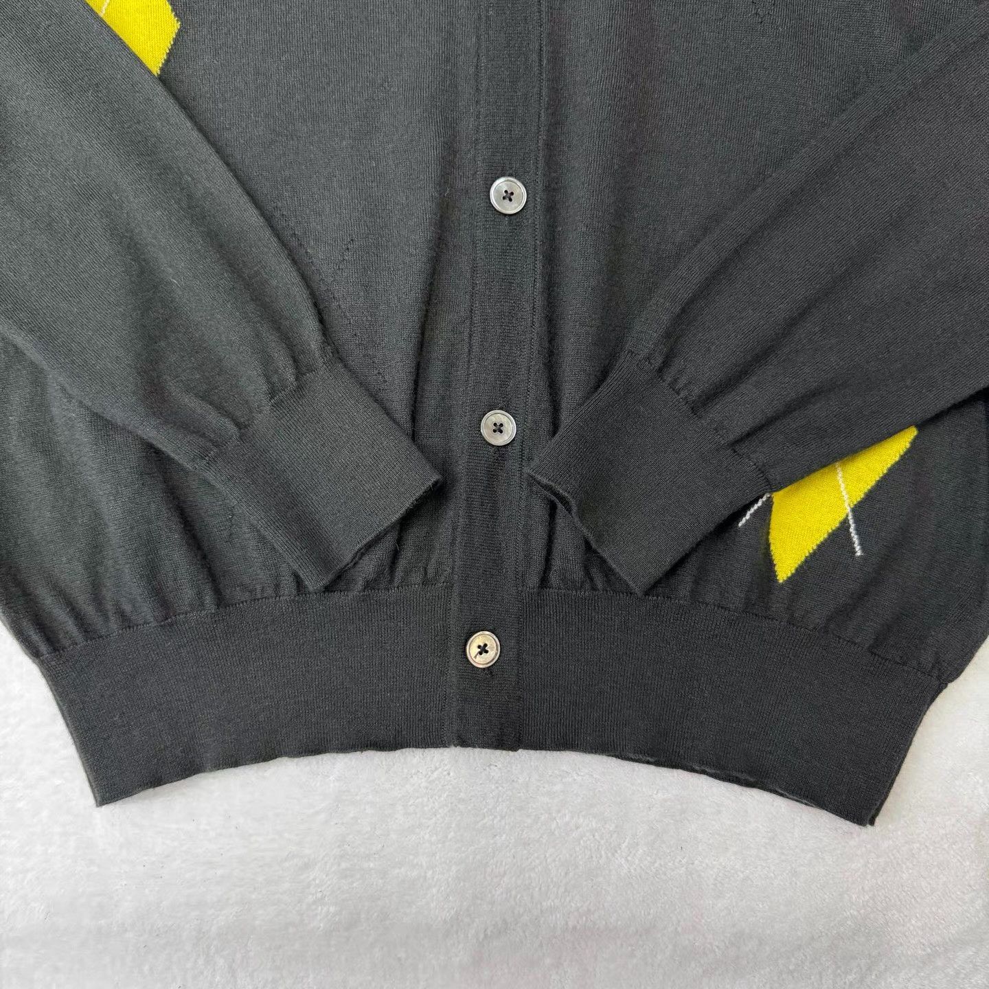Hermes Hermès Green Cashmere Cardigan Q10 Size US L / EU 52-54 / 3 - 4 Thumbnail