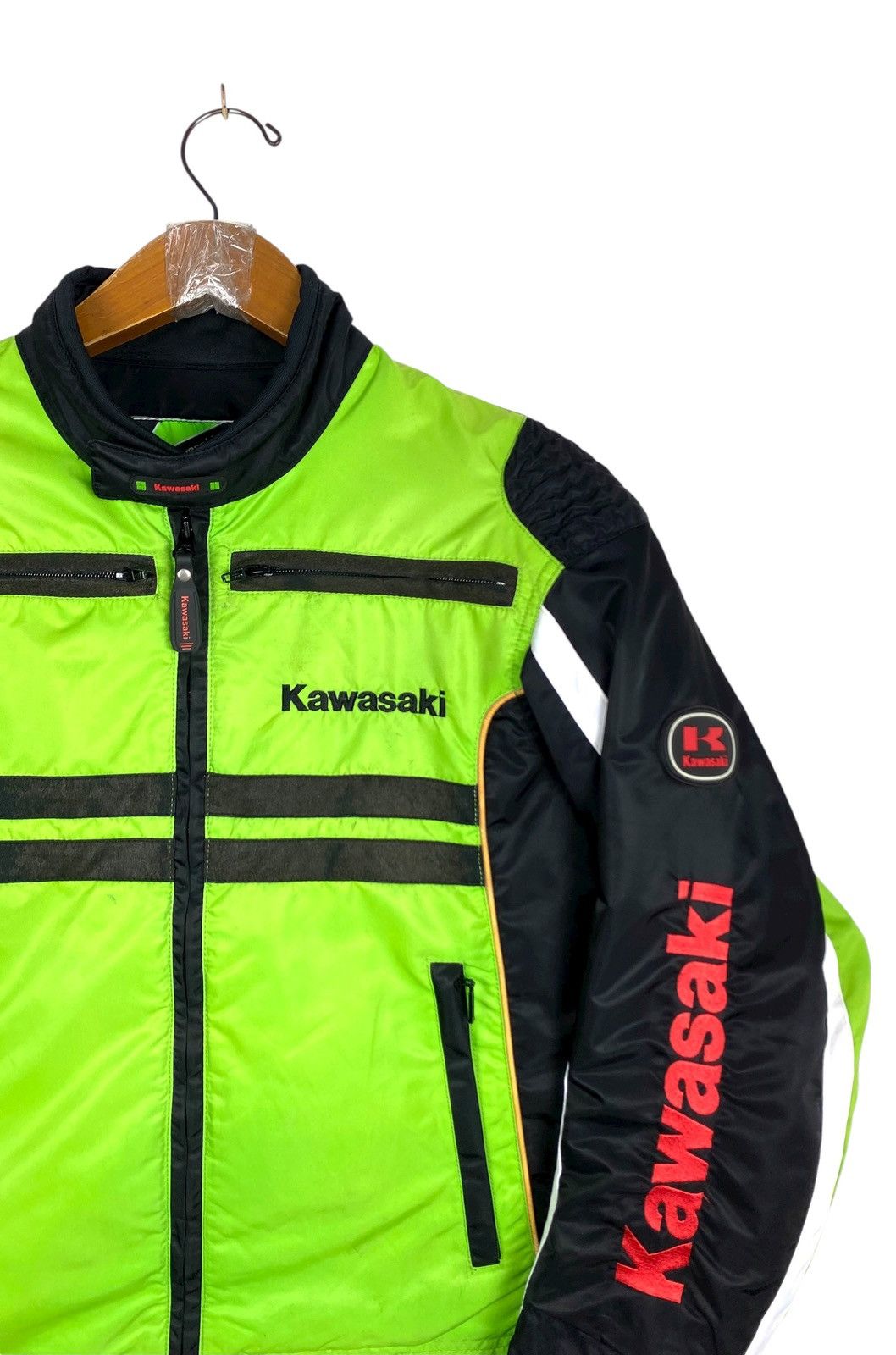 Japanese Brand Rare‼️ Kawasaki Racing Motorcycle Jacket Size US S / EU 44-46 / 1 - 5 Thumbnail