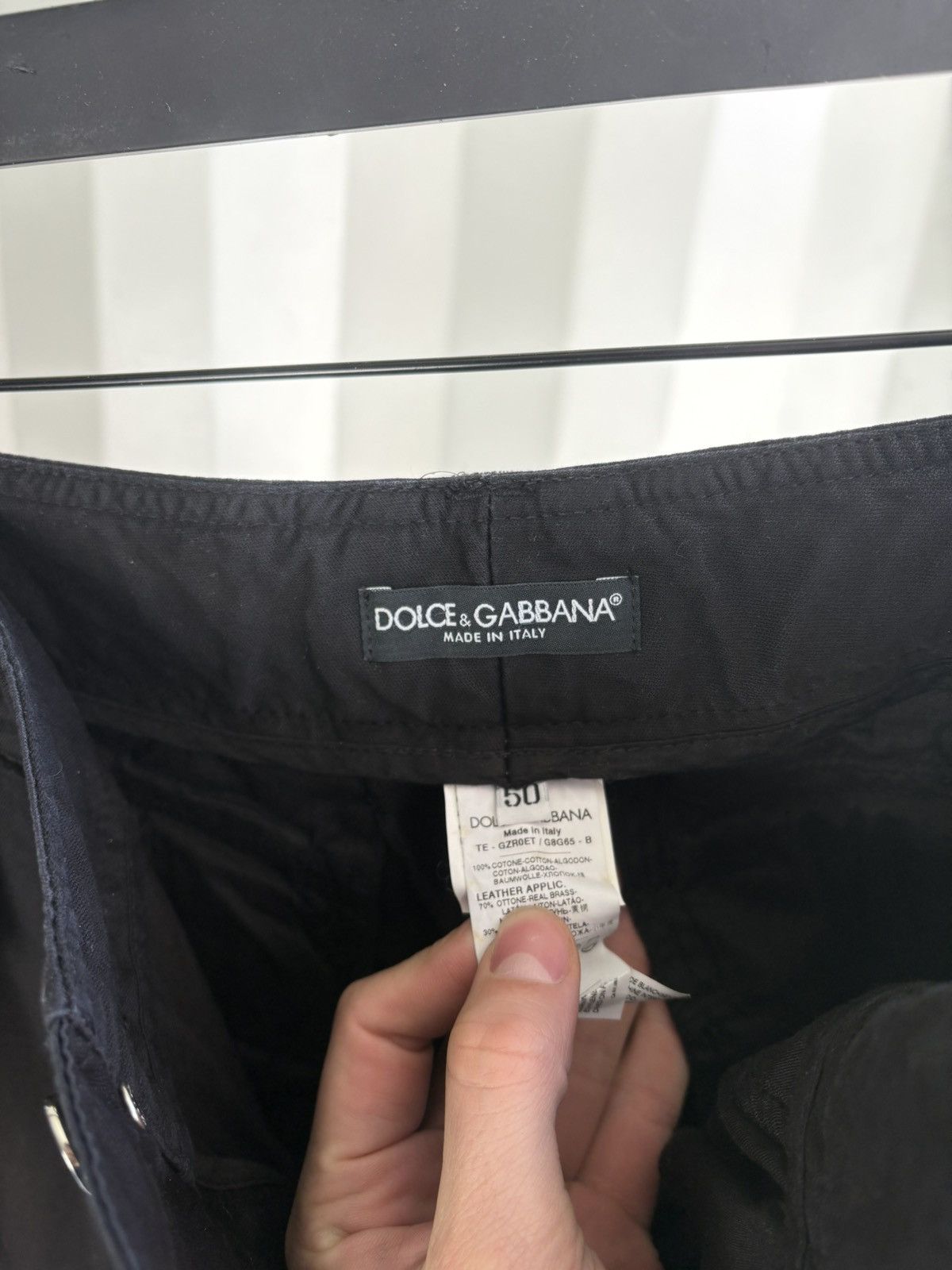 Dolce & Gabbana Cargo Double Ankle Zip Pants Size US 34 / EU 50 - 6 Thumbnail
