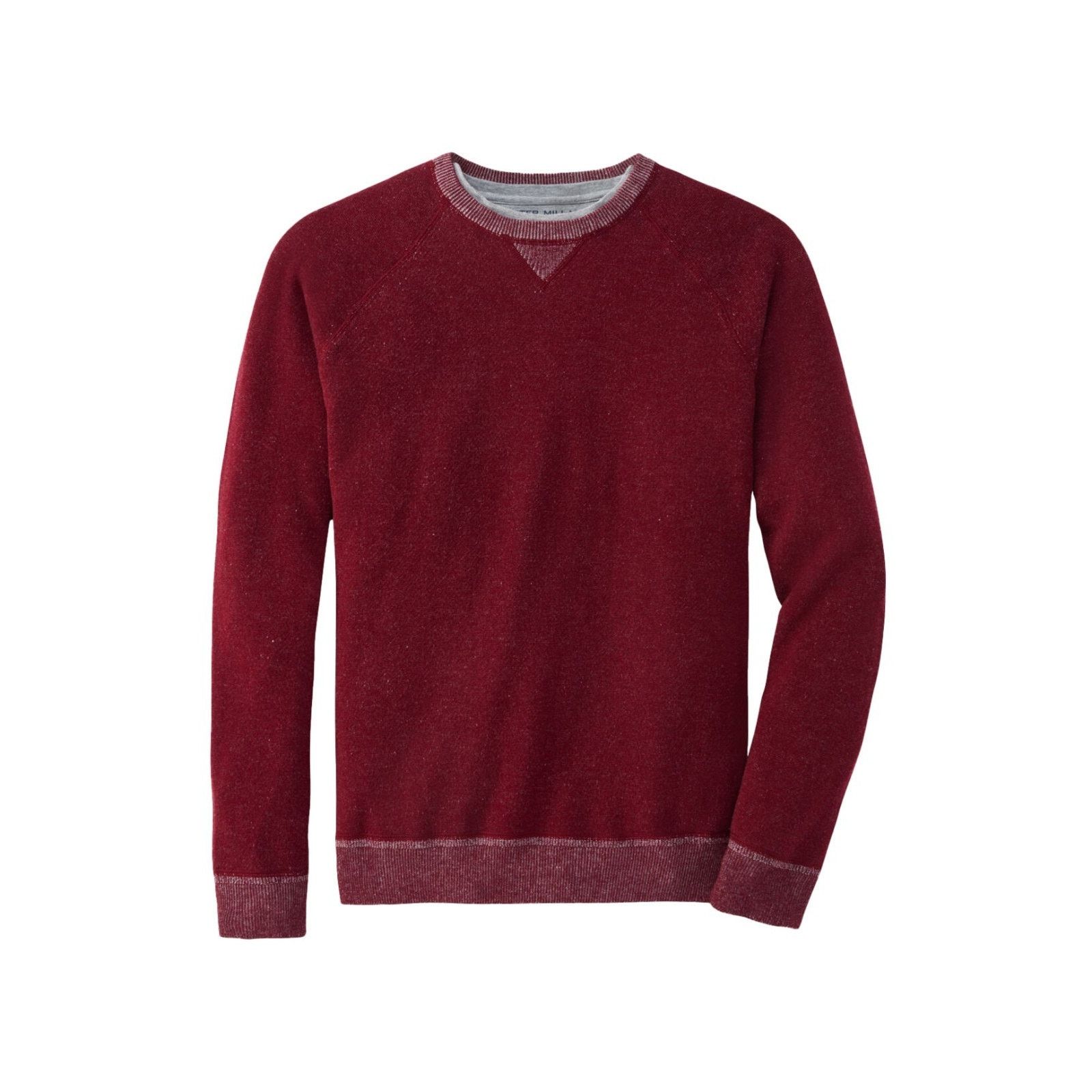 Peter Millar Peter Millar Hartford Crewneck M Claret Cotton Merino $230 Size US M / EU 48-50 / 2 - 1 Thumbnail