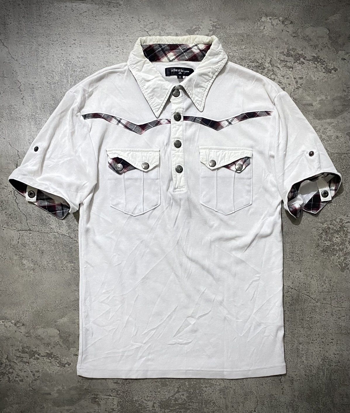 In The Attic InTheAttic Homme double layer bondage polo shirt Size US M / EU 48-50 / 2 - 1 Thumbnail