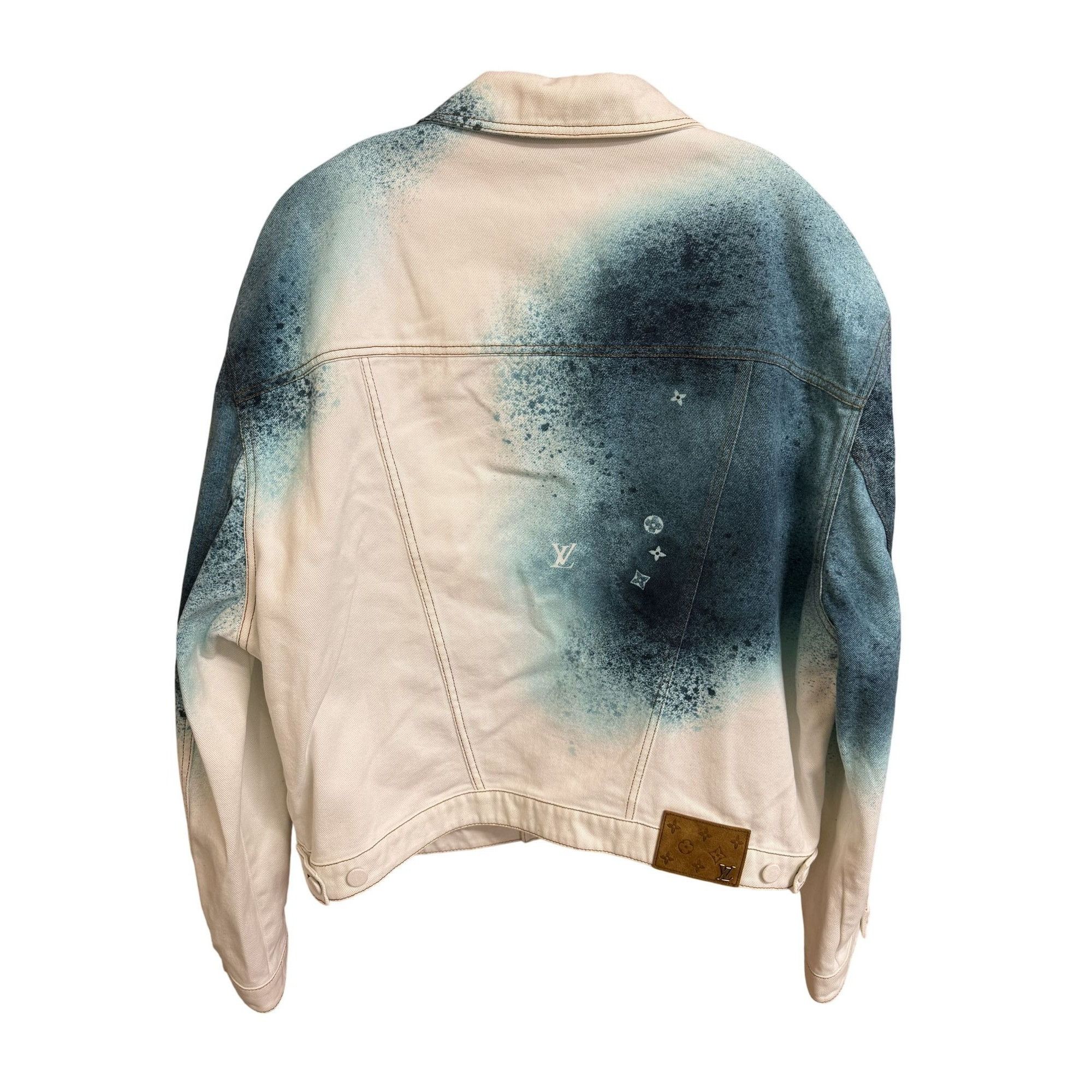 Louis Vuitton Louis Vuitton Mens Gradient Denim Jacket - Size 56 - Made In Size US XL / EU 56 / 4 - 2 Thumbnail