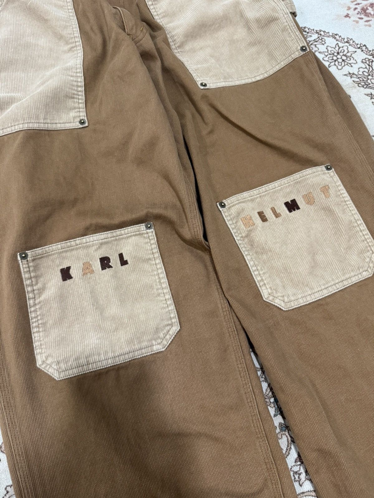 Japanese Brand Vintage Karl Helmut Baggy Carpenter Pants Size US 30 / EU 46 - 3 Thumbnail