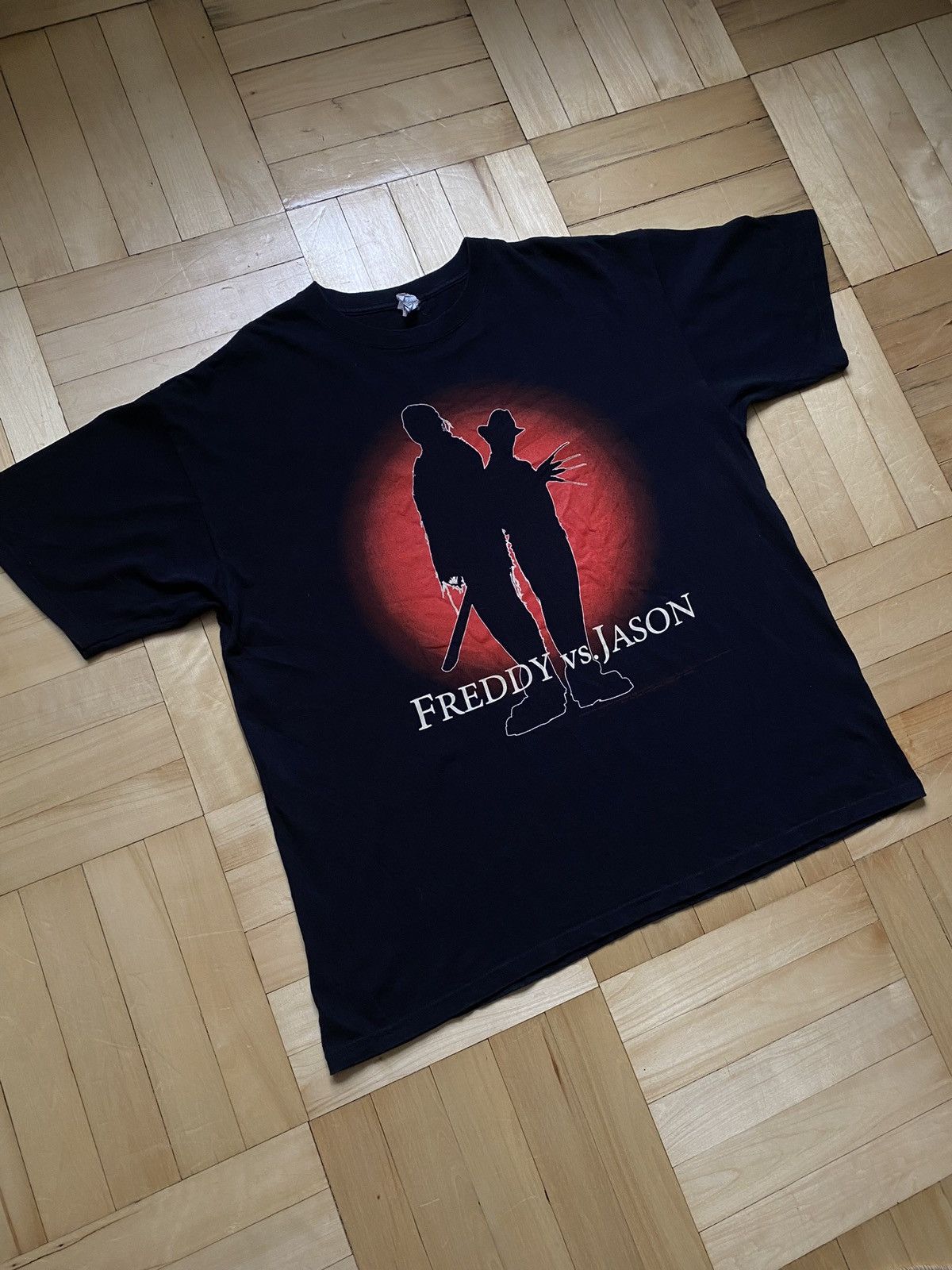 Vintage Vintage 2004 Freddy vs Jason horror movie T-shirt Size US XL / EU 56 / 4 - 11 Thumbnail