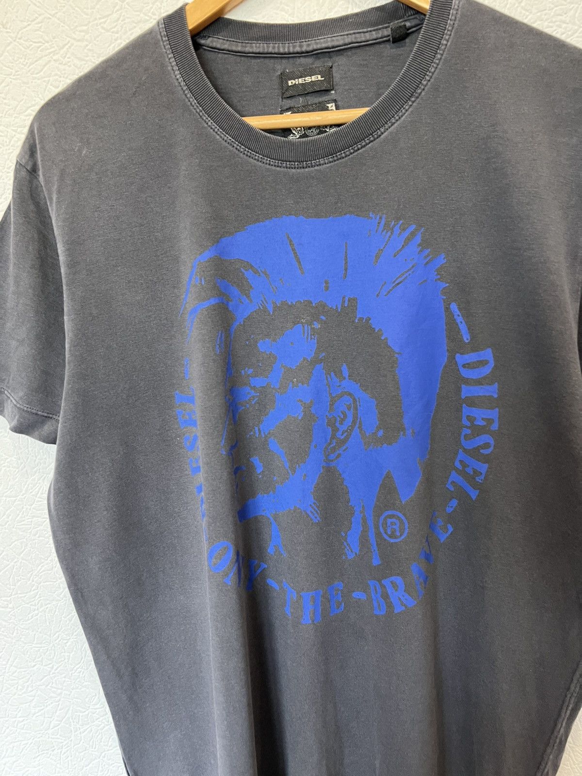 Diesel × Vintage Diesel Vintage T Shirt Tee Distressed Faded