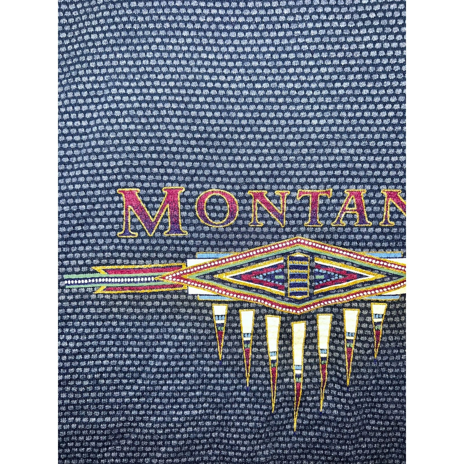 Vintage Vintage Montana Shirt HL Miller Gold USA Made 90s Large L Size US L / EU 52-54 / 3 - 3 Thumbnail