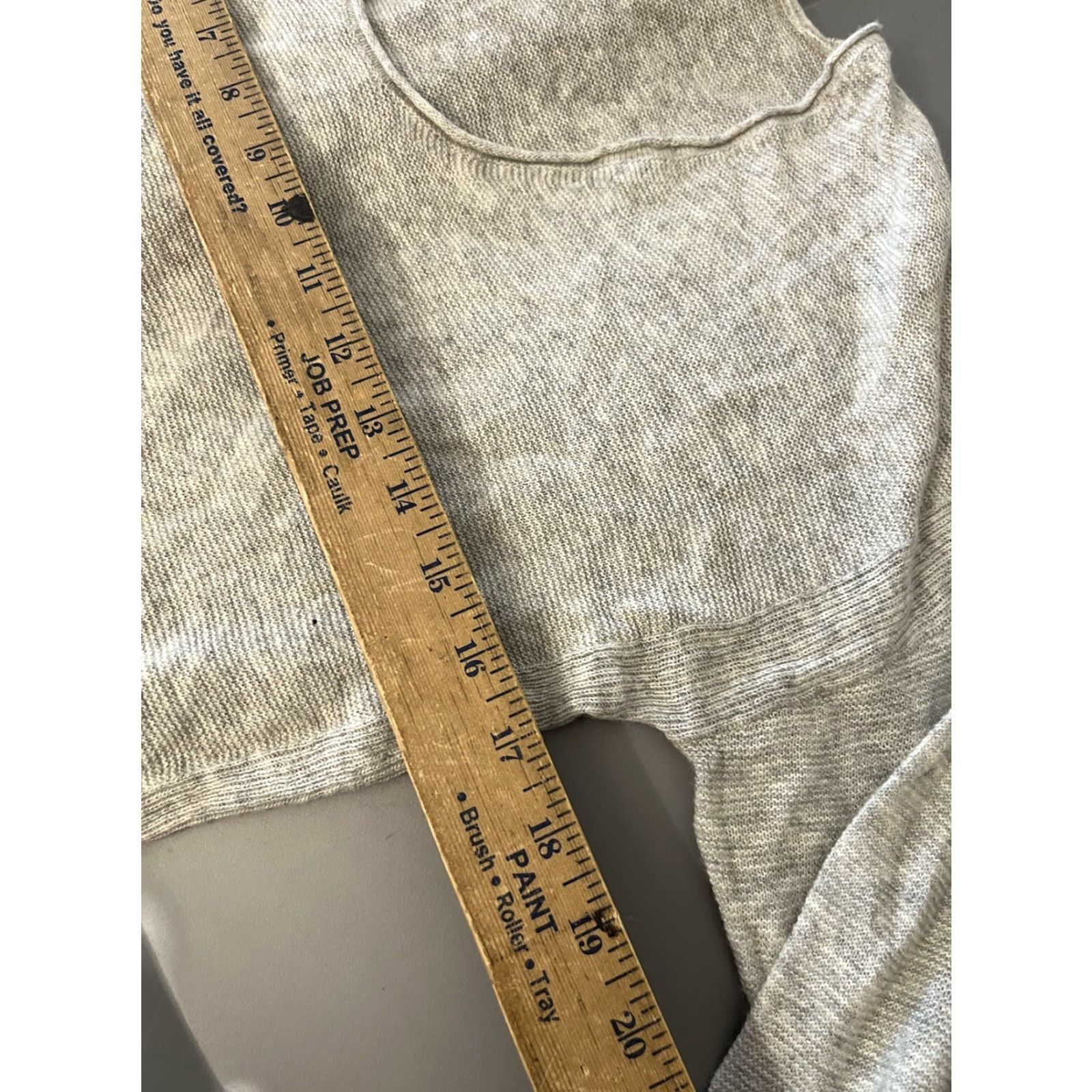 Madewell VINTAGE Madewell Women's Gray Kimball Pullover Sweater XS K5760 Size S / US 4 / IT 40 - 5 Thumbnail