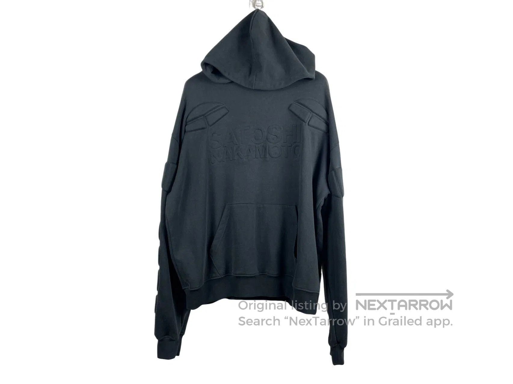 Satoshi Nakamoto Satoshi Nakamoto Motorcycle Armor Embossed Hoodie Size US XL / EU 56 / 4 - 1 Thumbnail