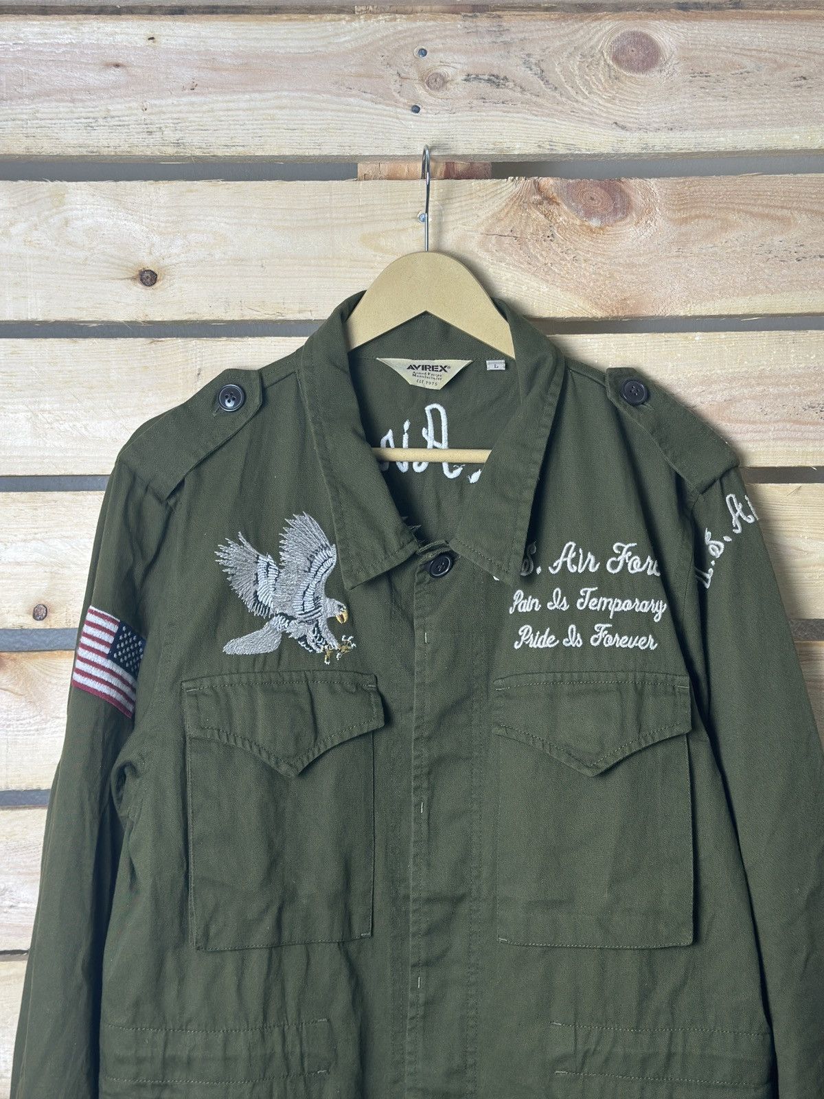 Avirex × Vintage Avirex Us Air Force Parka Jacket Size US L / EU 52-54 / 3 - 2 Thumbnail