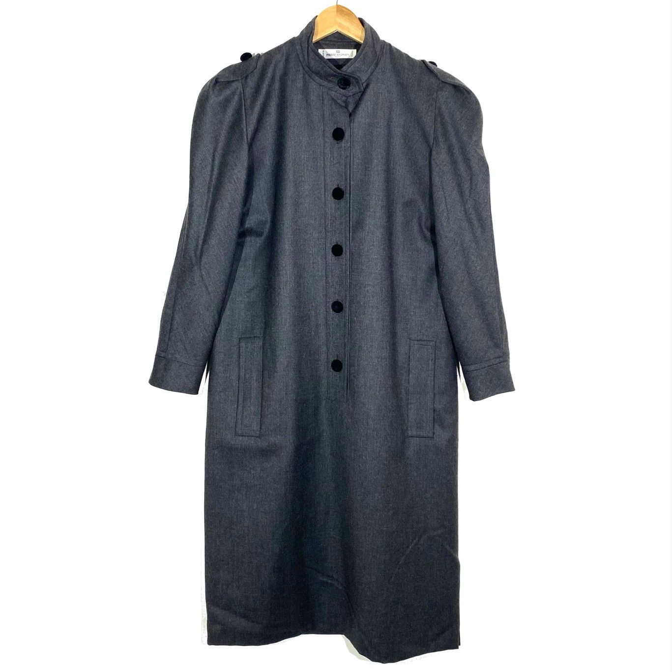 Pierre Balmain Rare Robe Blouse Laine Mixte Vintage Pierre Balmain Paris Size L / US 10 / IT 46 - 1 Thumbnail