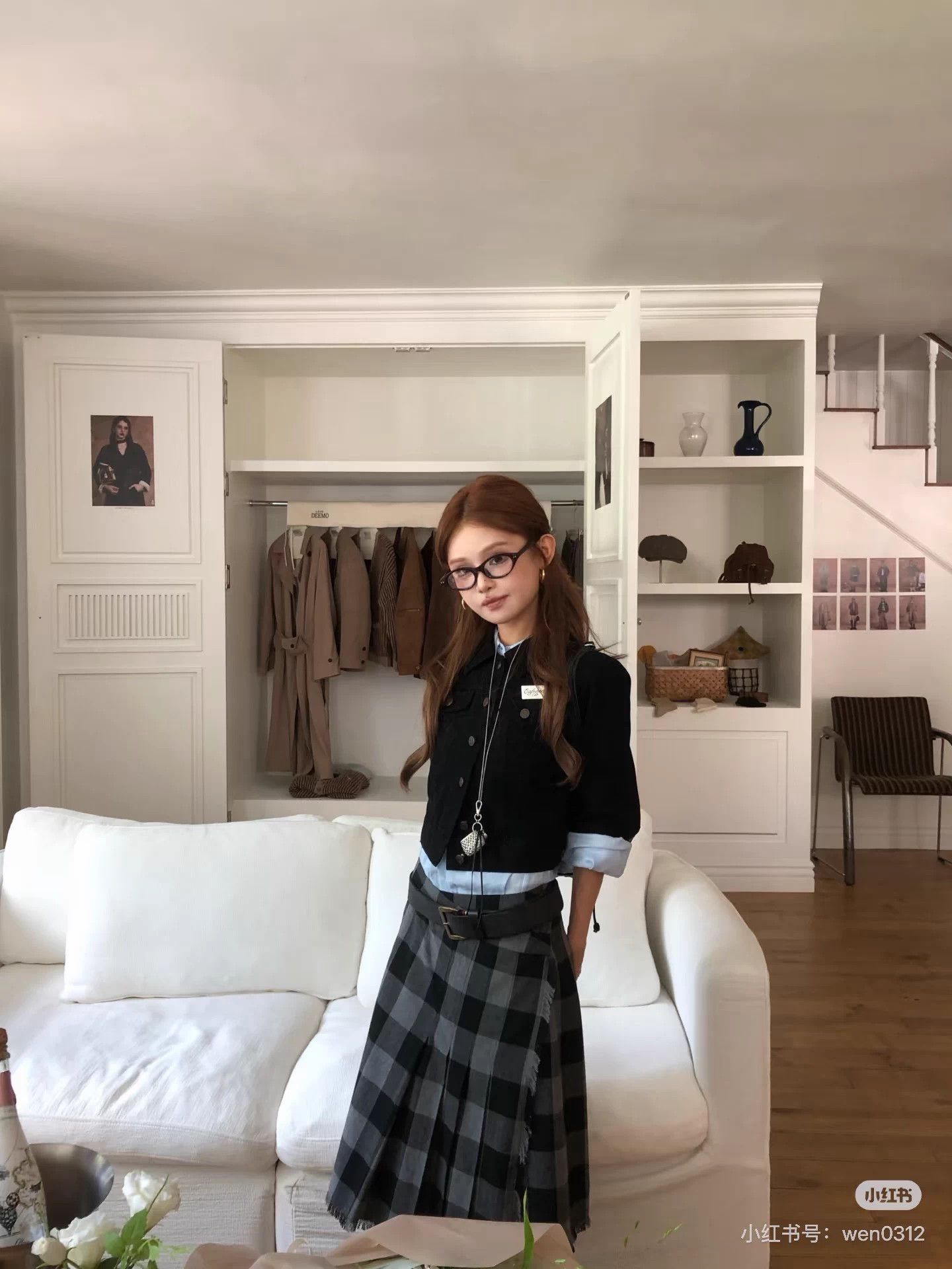 Dior Dior Black & Gray Plaid Tassel Pleated Skirt FR34 Size 25" / US 0 / IT 36 - 7 Thumbnail