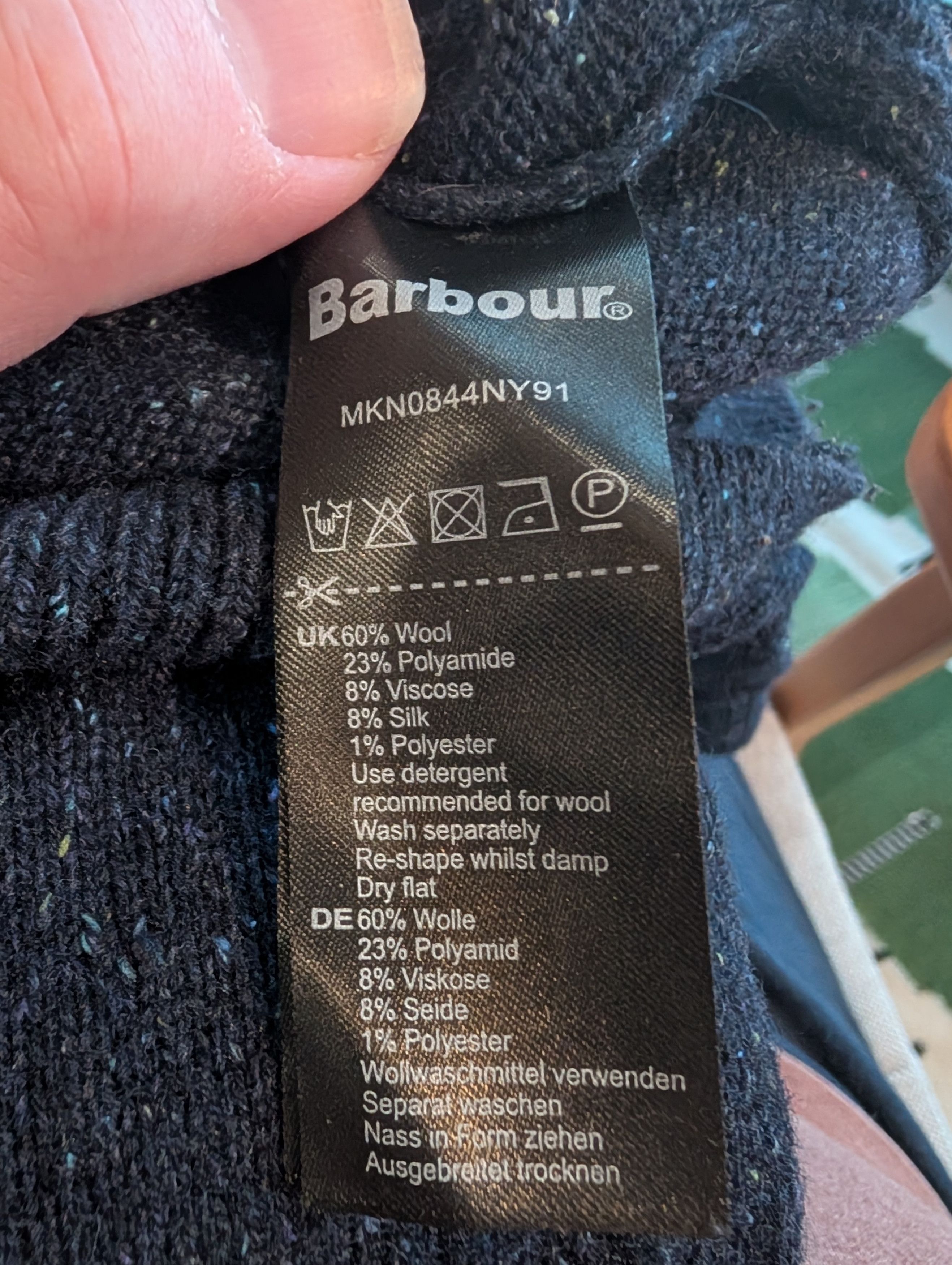 Barbour Barbour Essential Tisbury Crew Neck Sweater, Size US XL / EU 56 / 4 - 8 Thumbnail