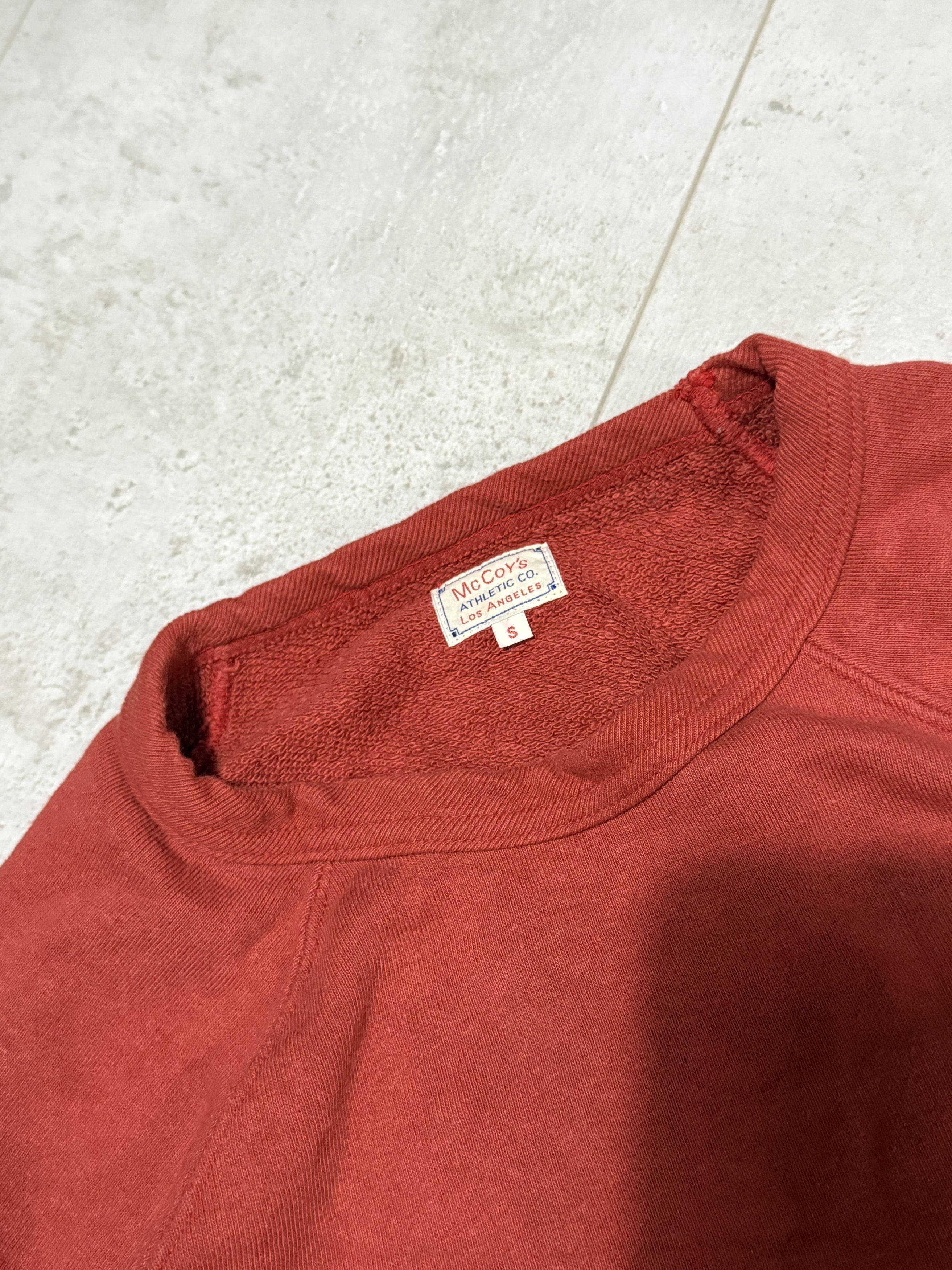 Vintage Japanese Burgundy Crewneck Real Mccoys Los Angeles in Red, Men's — image 2 of 6