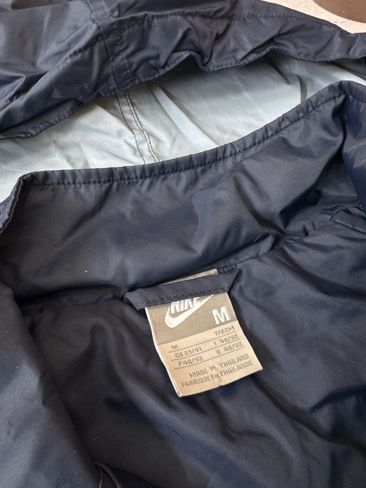 Nike × Vintage NIKE VINTAGE BASIC LOGO OVERSIZE BAGGY LIGHT JACKET Size US M / EU 48-50 / 2 - 8 Thumbnail