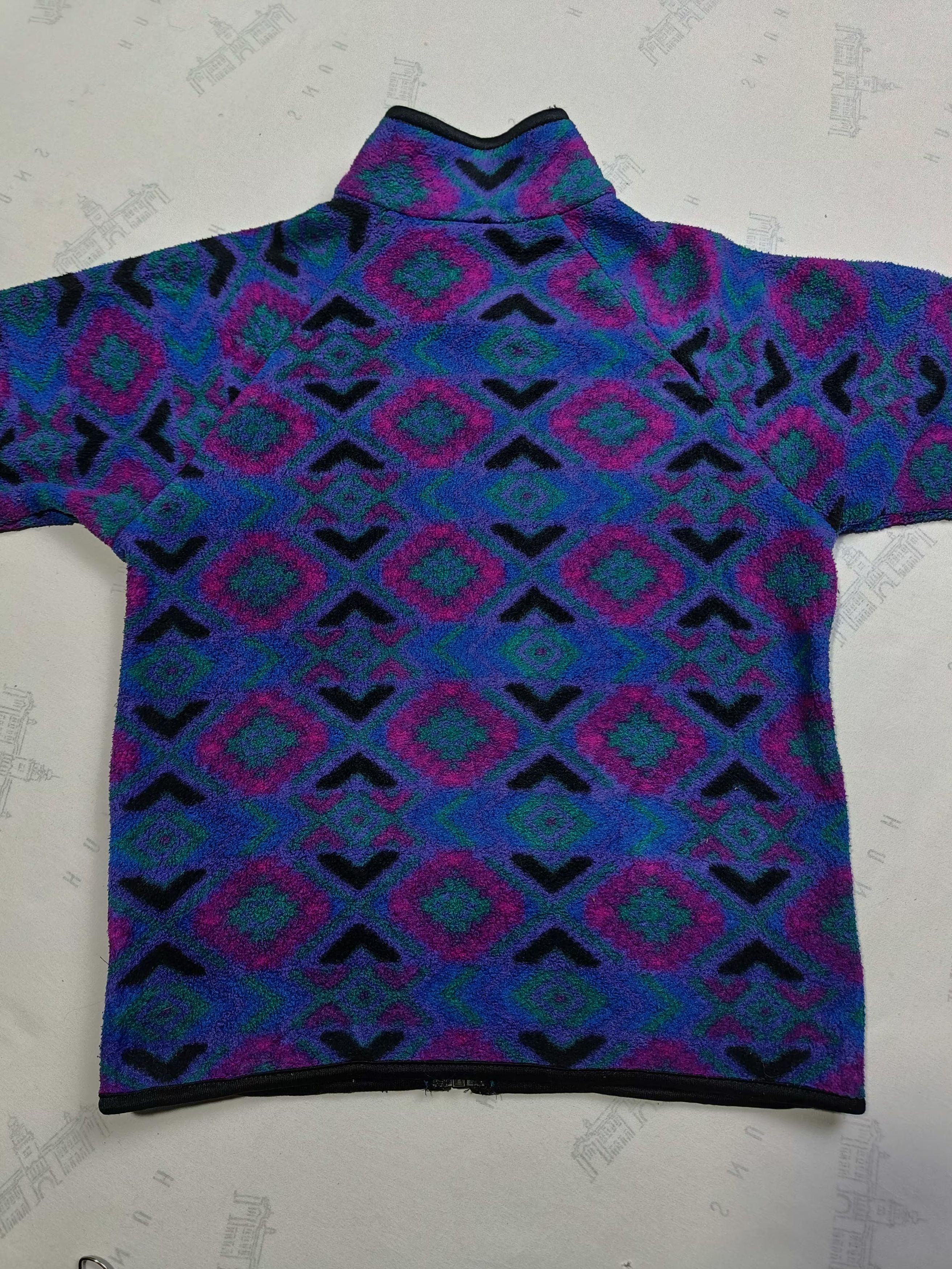 Rei Vtg 90s Rei Polartec Geometric Aztec Print Size US XXS / EU 40 - 13 Thumbnail