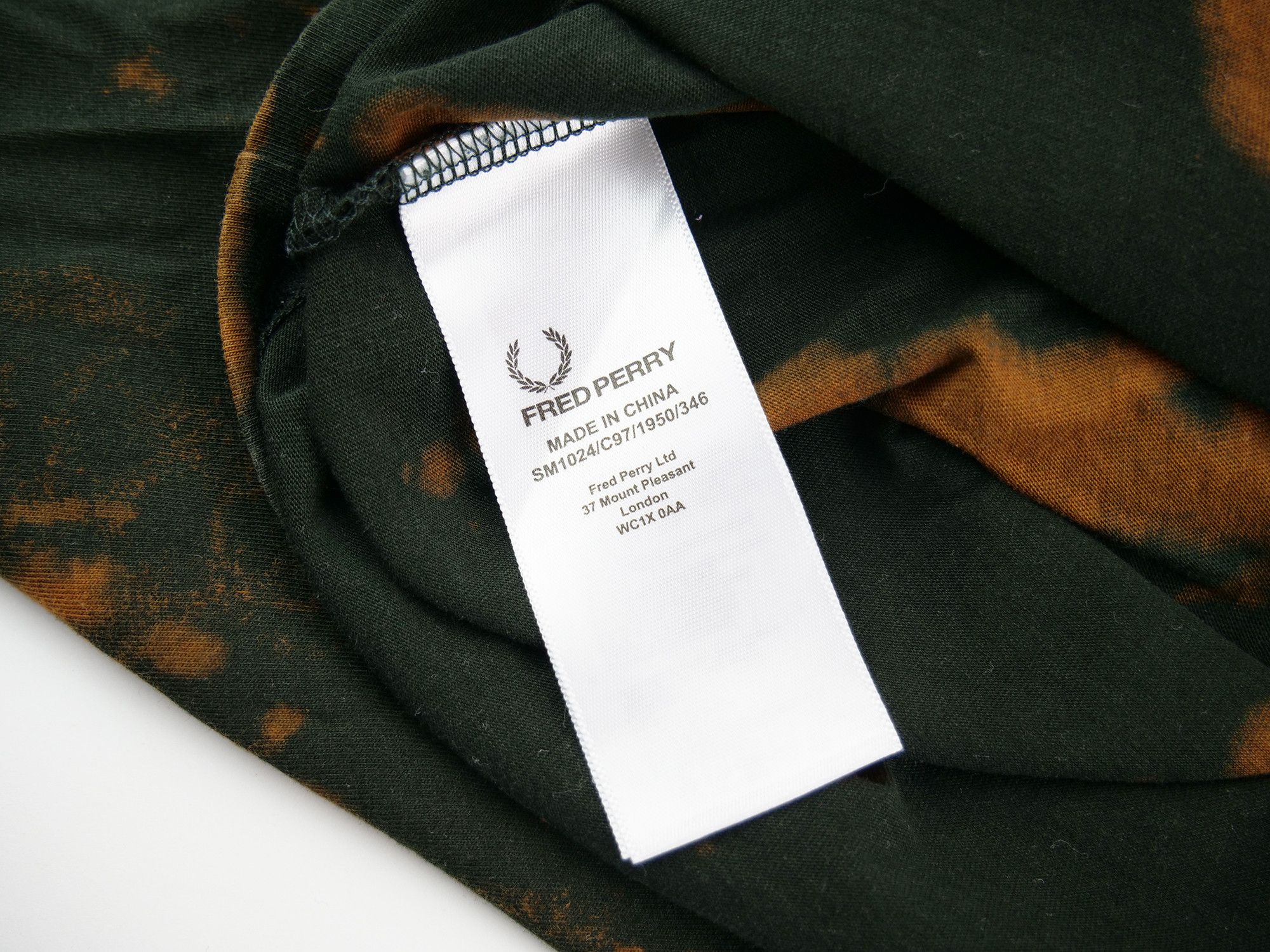 Fred Perry Fred Perry longsleeve tie dye t-shirt Size US M / EU 48-50 / 2 - 5 Thumbnail