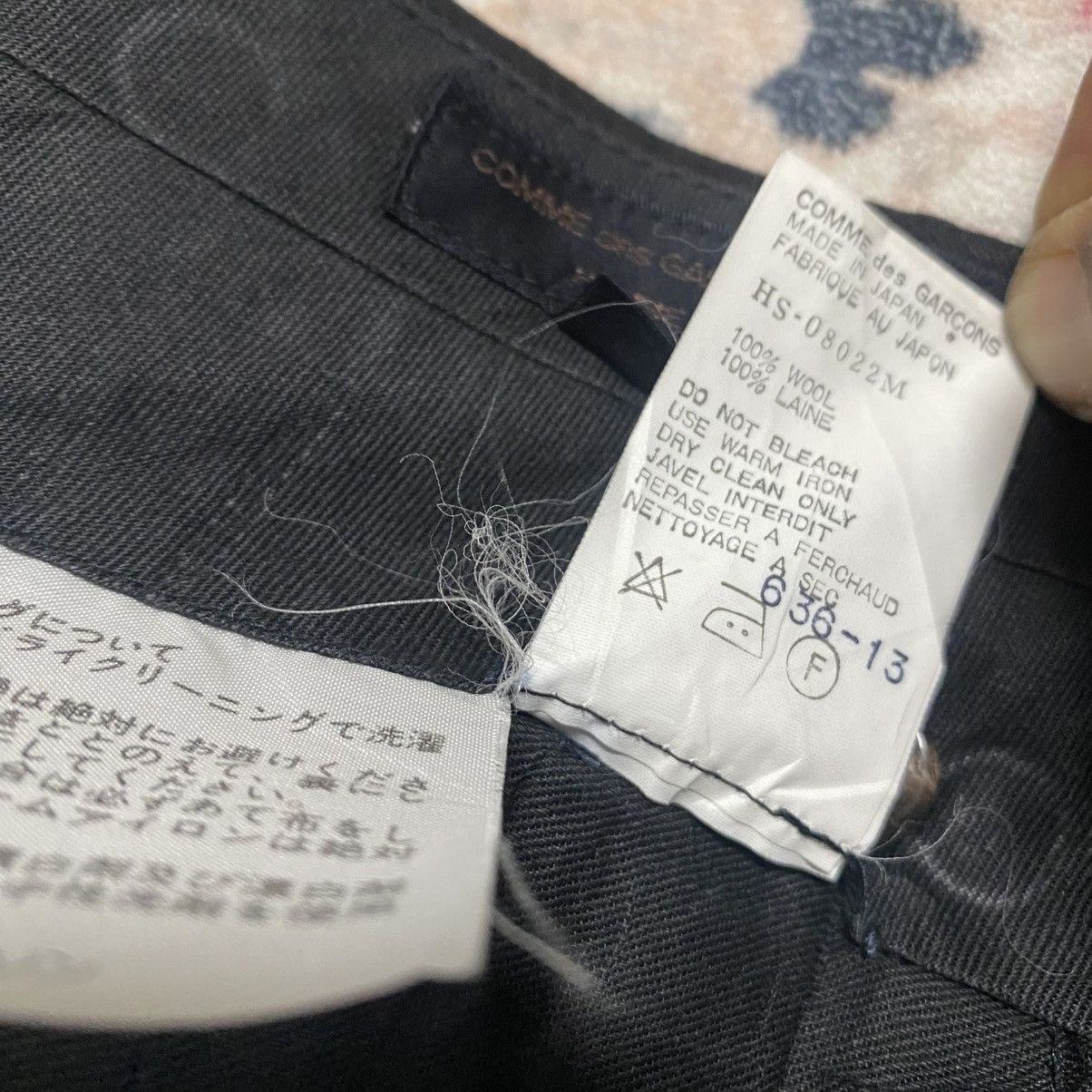 Comme des Garcons Homme Vintage Comme Des Garcons Homme Wool Baggy Pants Size US 30 / EU 46 - 22 Thumbnail