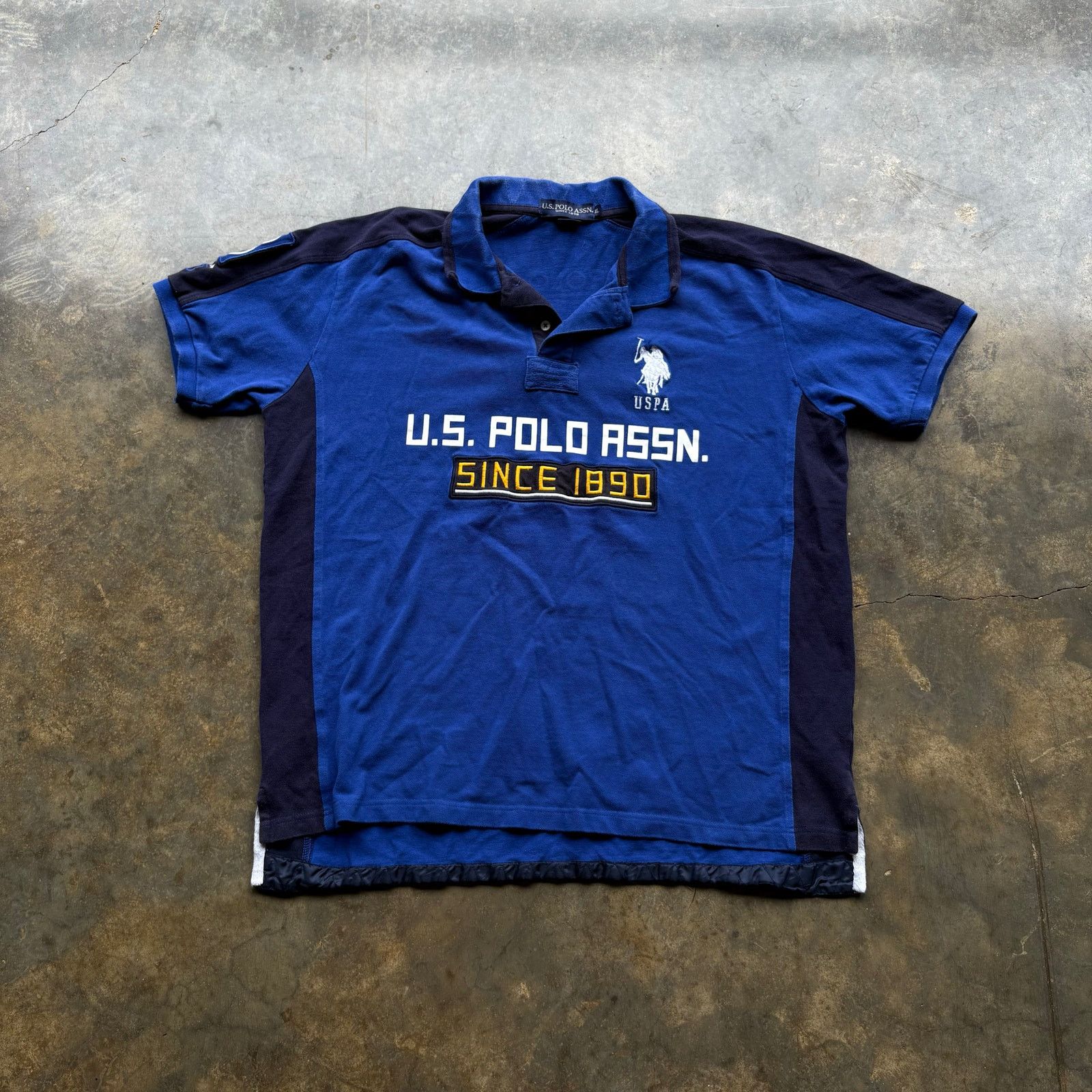 Polo Ralph Lauren Vintage Polo Sport Style Ralph Lauren Shirt Size US XL / EU 56 / 4 - 1 Thumbnail