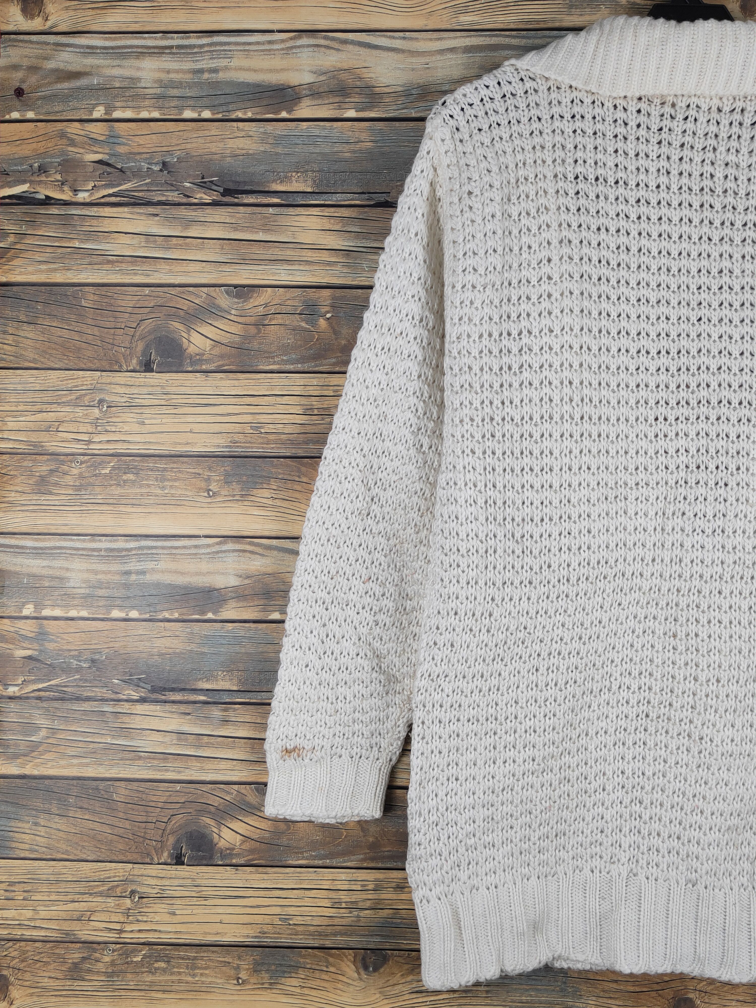 Japanese Brand Pure Jump made in tokyo vintage Knitwear Cardigan #W1356 Size M / US 6-8 / IT 42-44 - 10 Thumbnail
